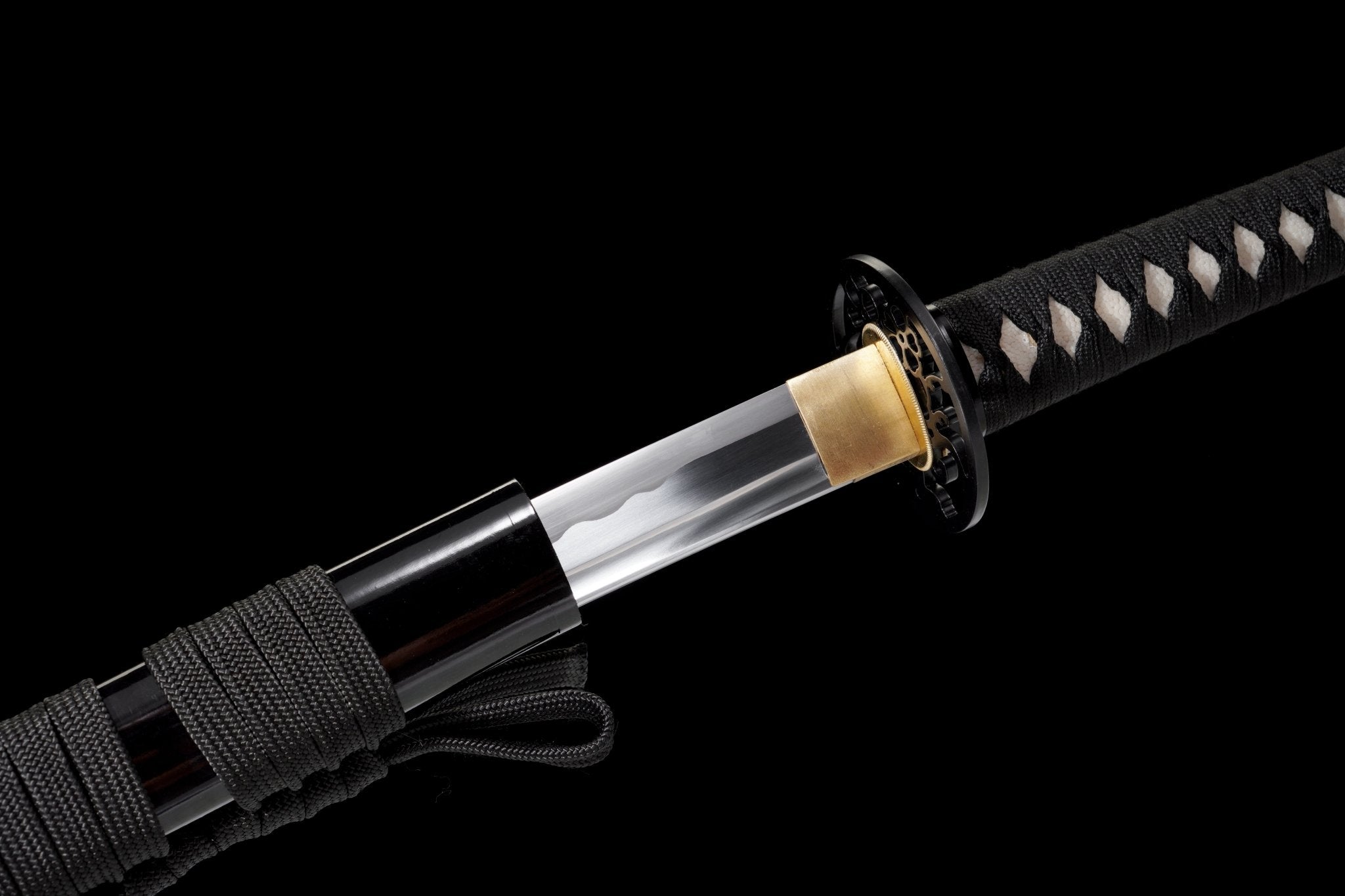 Katana Sakura Stream Black Lacquer Saya 櫻流 | KatanaSwordArt Katana For Sale 2025