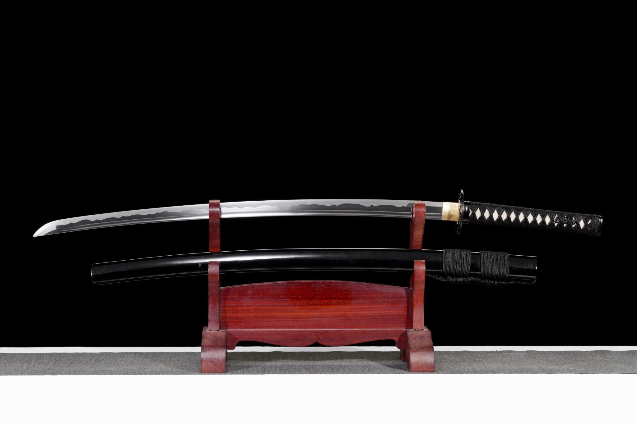 Katana Sakura Stream Black Lacquer Saya 櫻流 | KatanaSwordArt Katana For Sale 2025