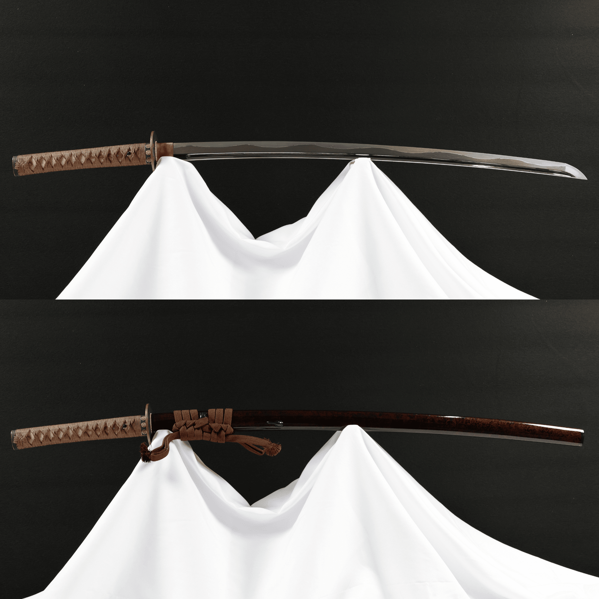 Katana Shadowcrest Oda Mokko Sanmai Blade Genmon Koshirae 紋影 | TangGu Sword | TangGu Sword Katana For Sale 2026