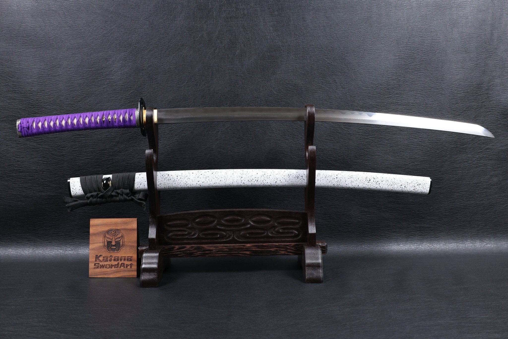 Katana Shingen Folded Steel Clay Tempered Blade with Notare Wave Hamon | KSA Hua | KSA Katana For Sale 2026