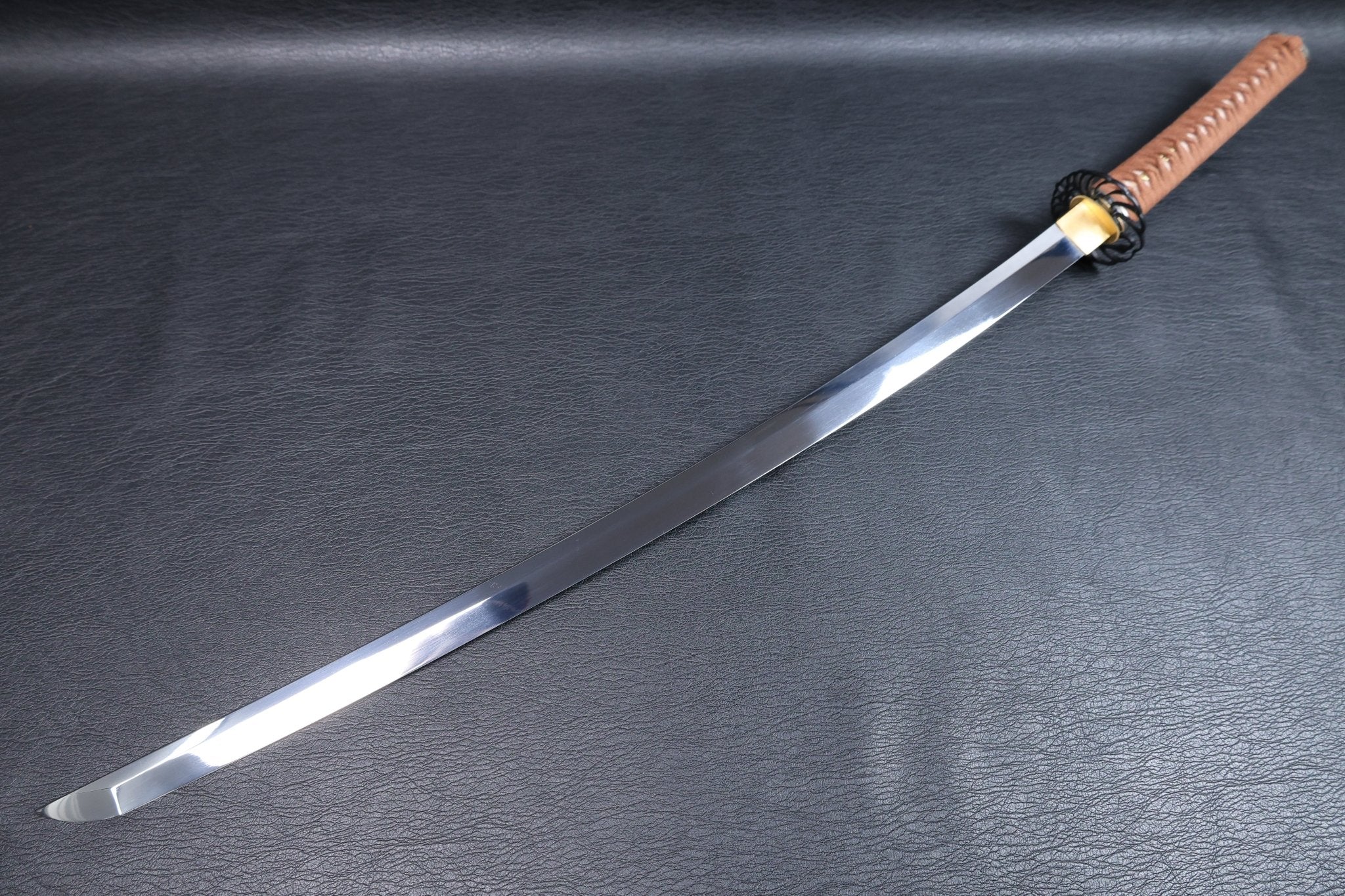 Katana Shōun 9260 Spring Steel Premium Mirror Polish with White Speckled Saya | KSA Jiang | KSA Katana For Sale 2026
