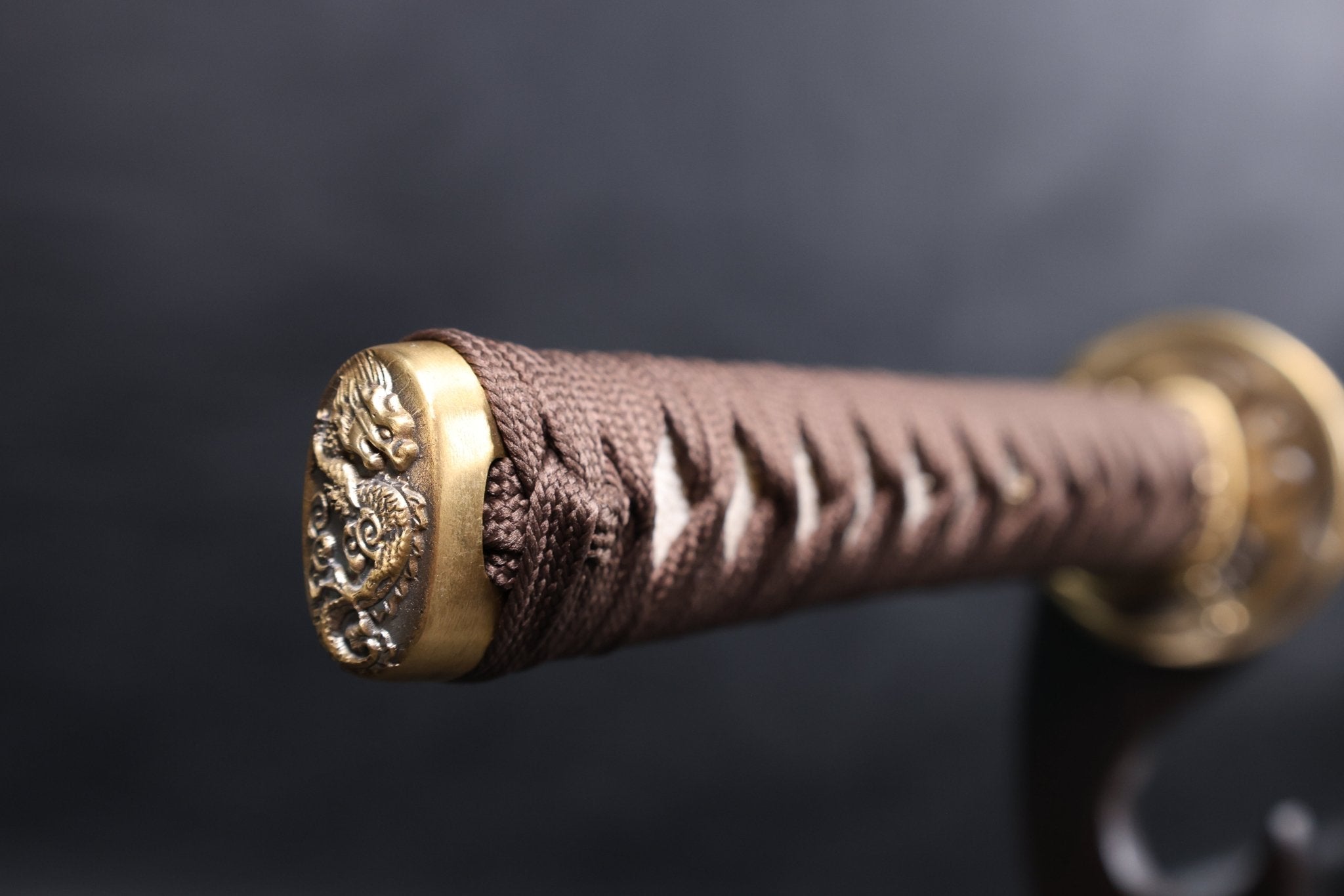 Katana Storm Tiger Spring Steel Black Saya Genuine Rayskin | KSA Katana Katana For Sale 2026