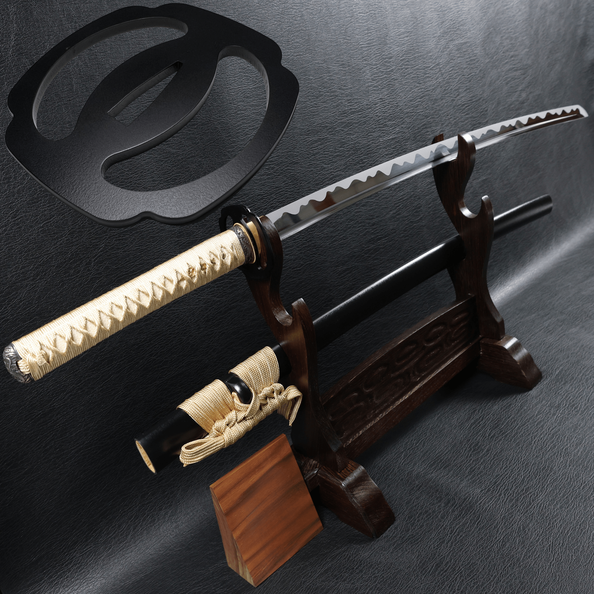 Katana StormDragon Spring Steel with Tōran Ba Hamon | KSA Qing | KatanaSwordArt Katana For Sale 2025