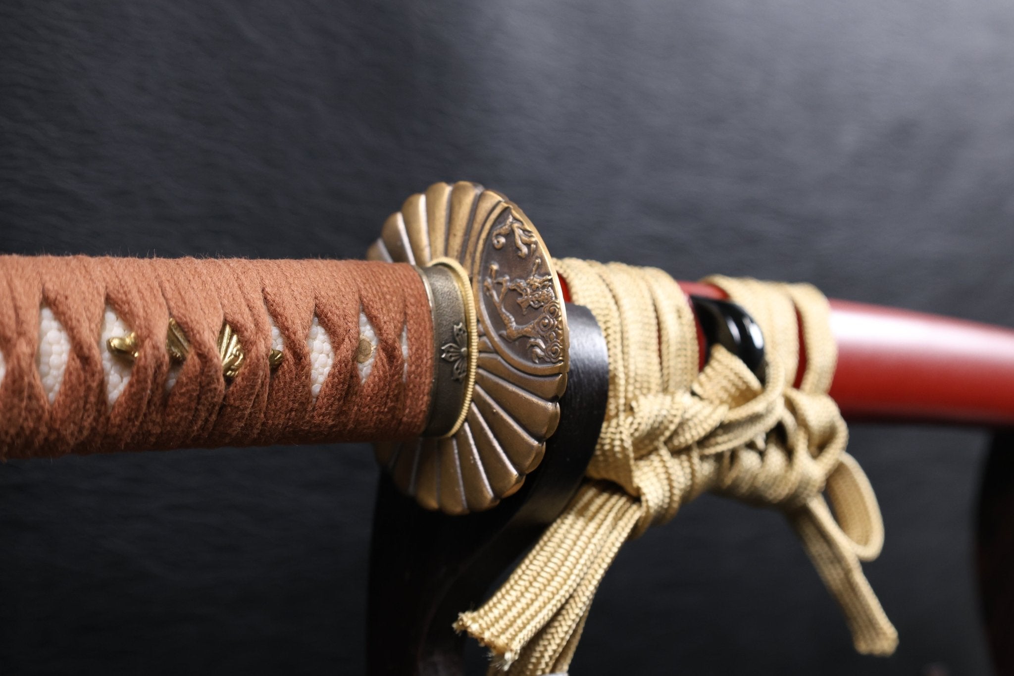 Katana Tadakatsu Folded Steel Clay Tempered Blade with Notare Wave Hamon | KSA Hua | KSA Katana For Sale 2026