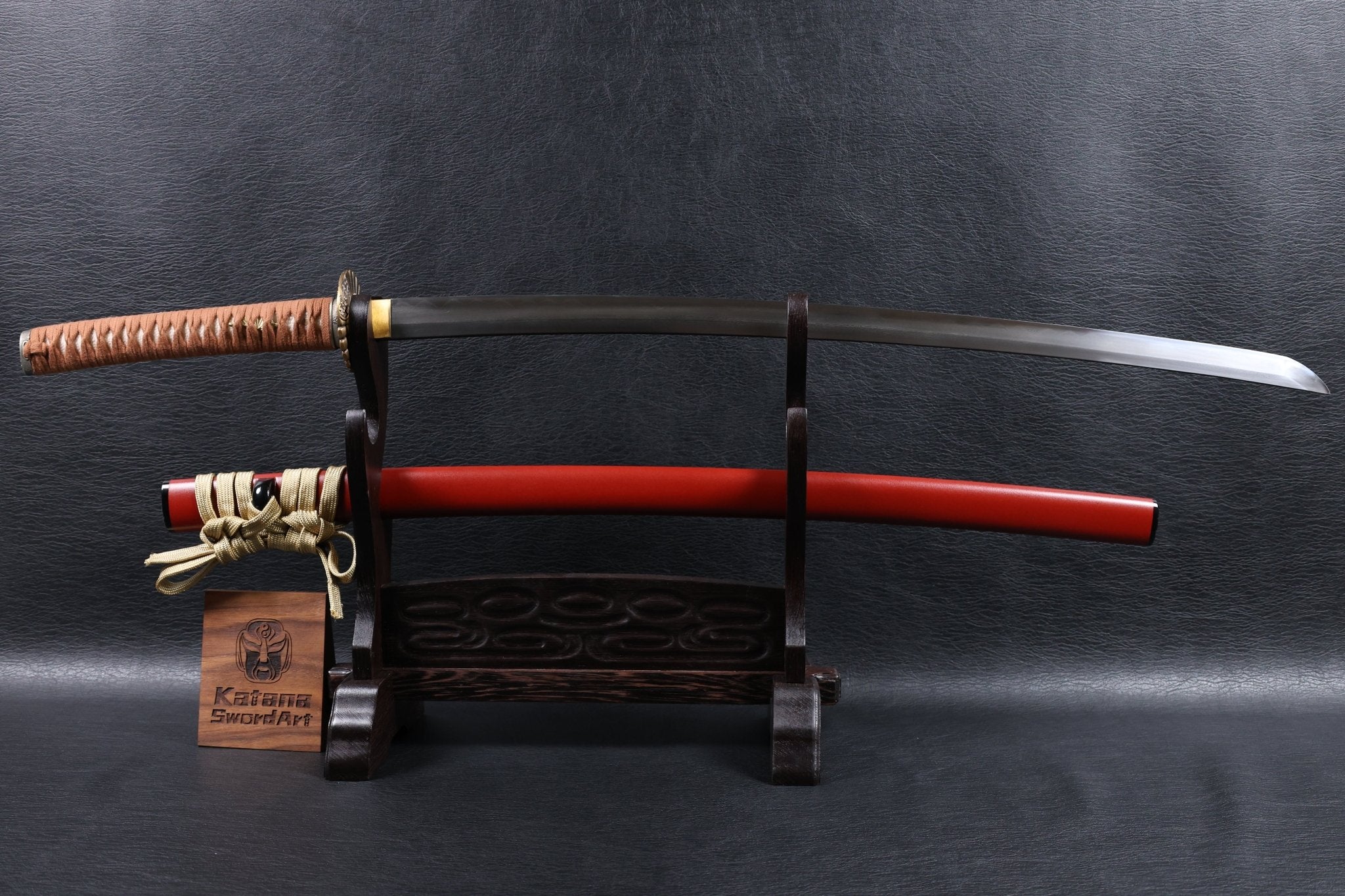Katana Tadakatsu Folded Steel Clay Tempered Blade with Notare Wave Hamon | KSA Hua | KSA Katana For Sale 2026