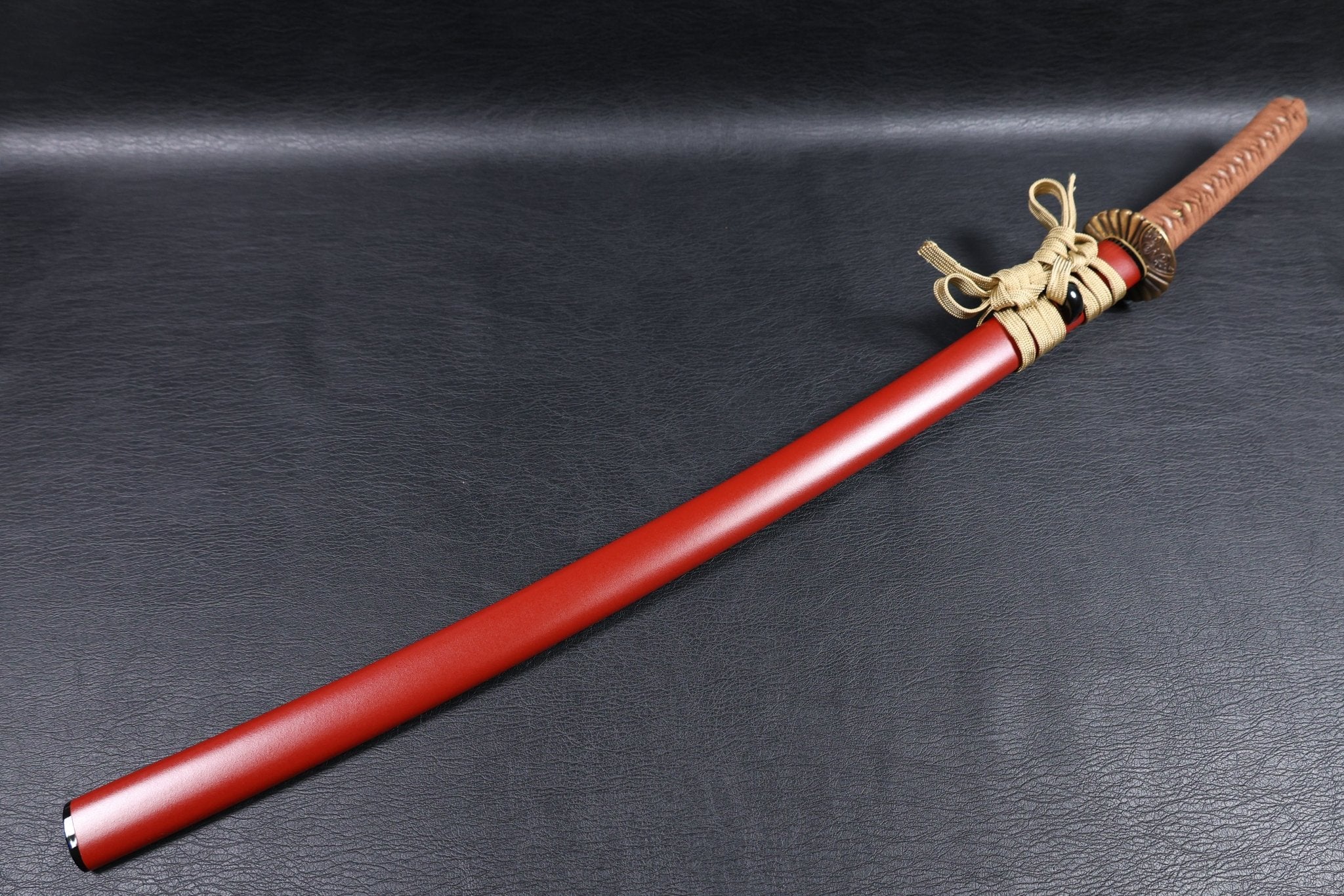 Katana Tadakatsu Folded Steel Clay Tempered Blade with Notare Wave Hamon | KSA Hua | KSA Katana For Sale 2026