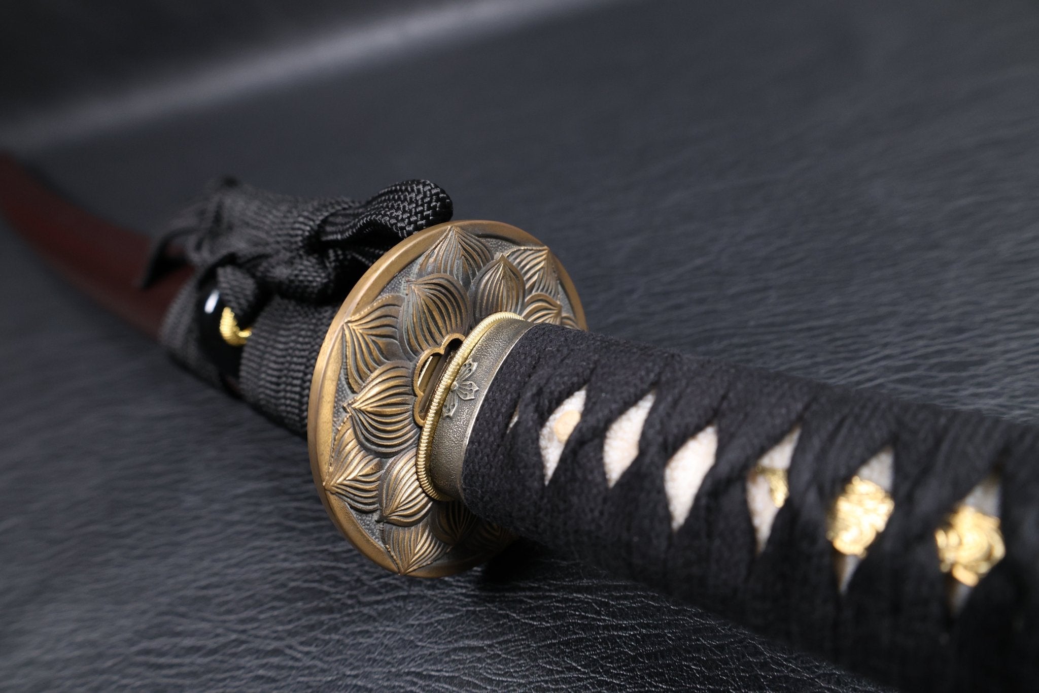 Katana Tatsuoki Folded Steel Clay Tempered Blade with Sanbonsugi Hamon | KSA Jiang | KSA Katana For Sale 2026