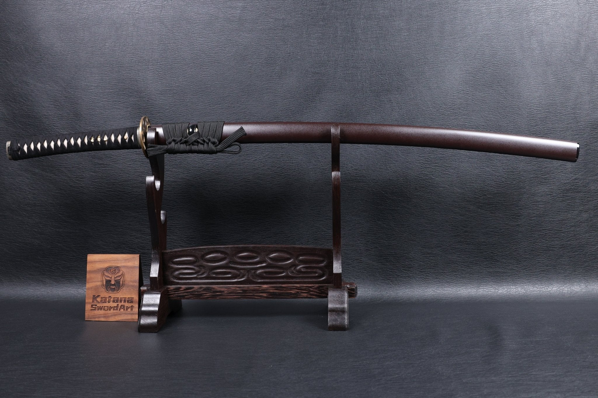 Katana Tatsuoki Folded Steel Clay Tempered Blade with Sanbonsugi Hamon | KSA Jiang | KSA Katana For Sale 2026