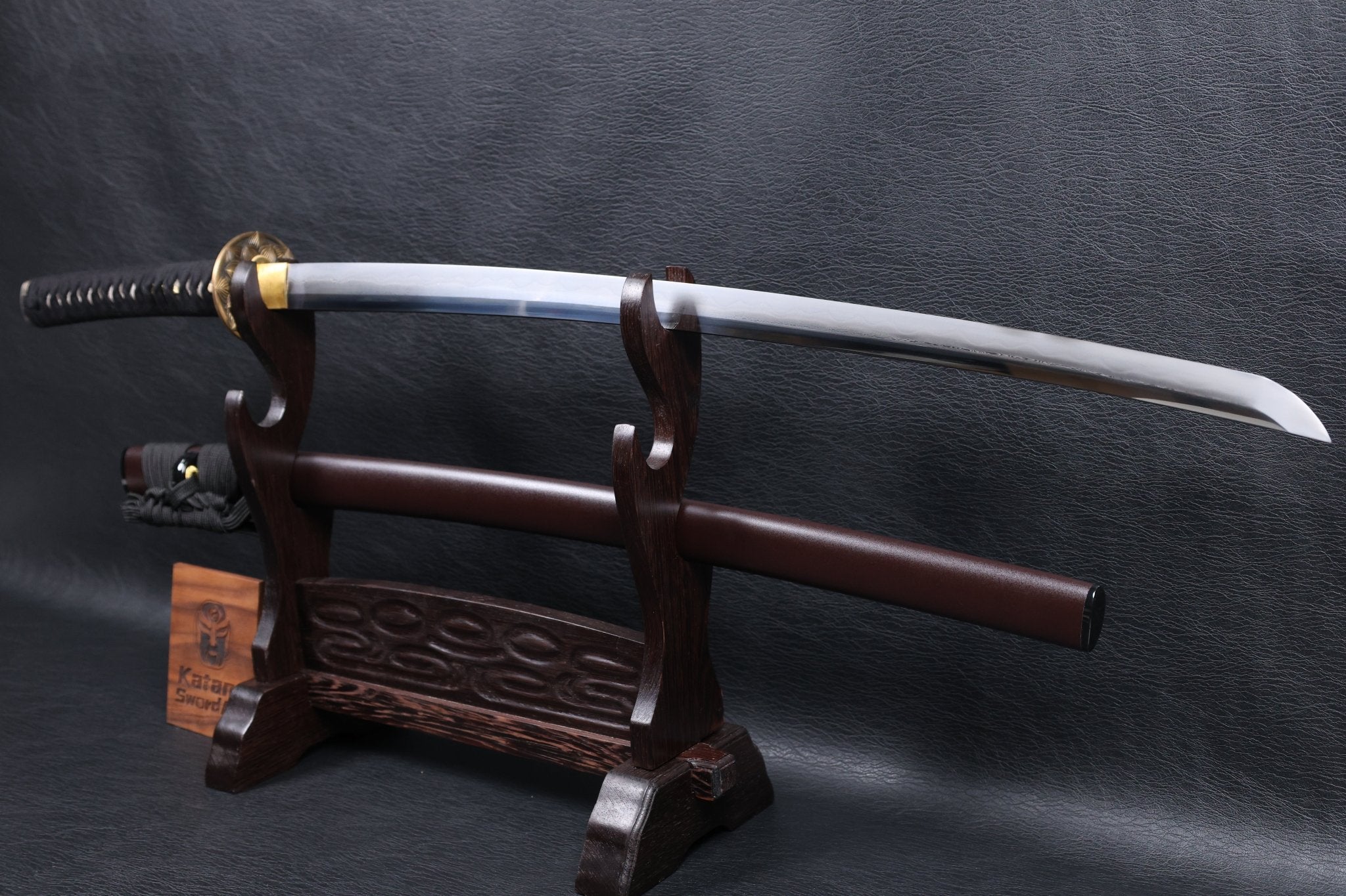 Katana Tatsuoki Folded Steel Clay Tempered Blade with Sanbonsugi Hamon | KSA Jiang | KSA Katana For Sale 2026