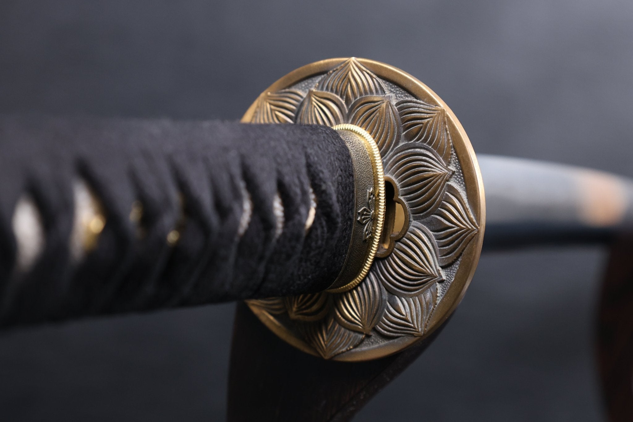 Katana Tatsuoki Folded Steel Clay Tempered Blade with Sanbonsugi Hamon | KSA Jiang | KSA Katana For Sale 2026