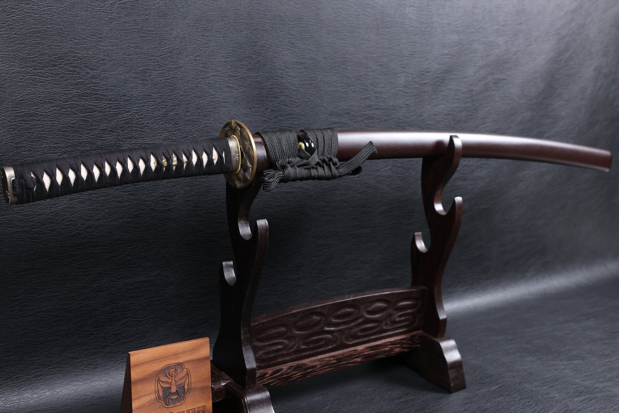 Katana Tatsuoki Folded Steel Clay Tempered Blade with Sanbonsugi Hamon | KSA Jiang | KSA Katana For Sale 2026