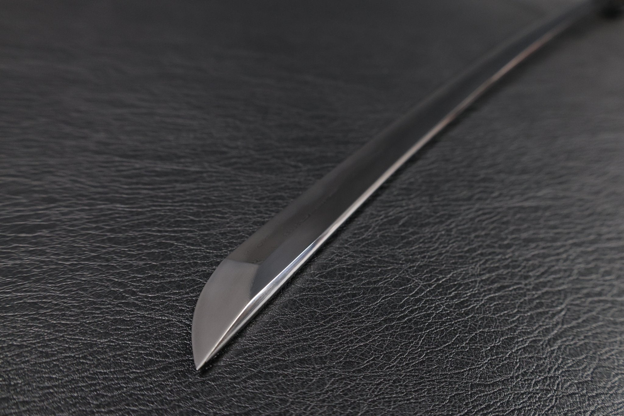 Katana Tatsuoki Folded Steel Clay Tempered Blade with Sanbonsugi Hamon | KSA Jiang | KSA Katana For Sale 2026