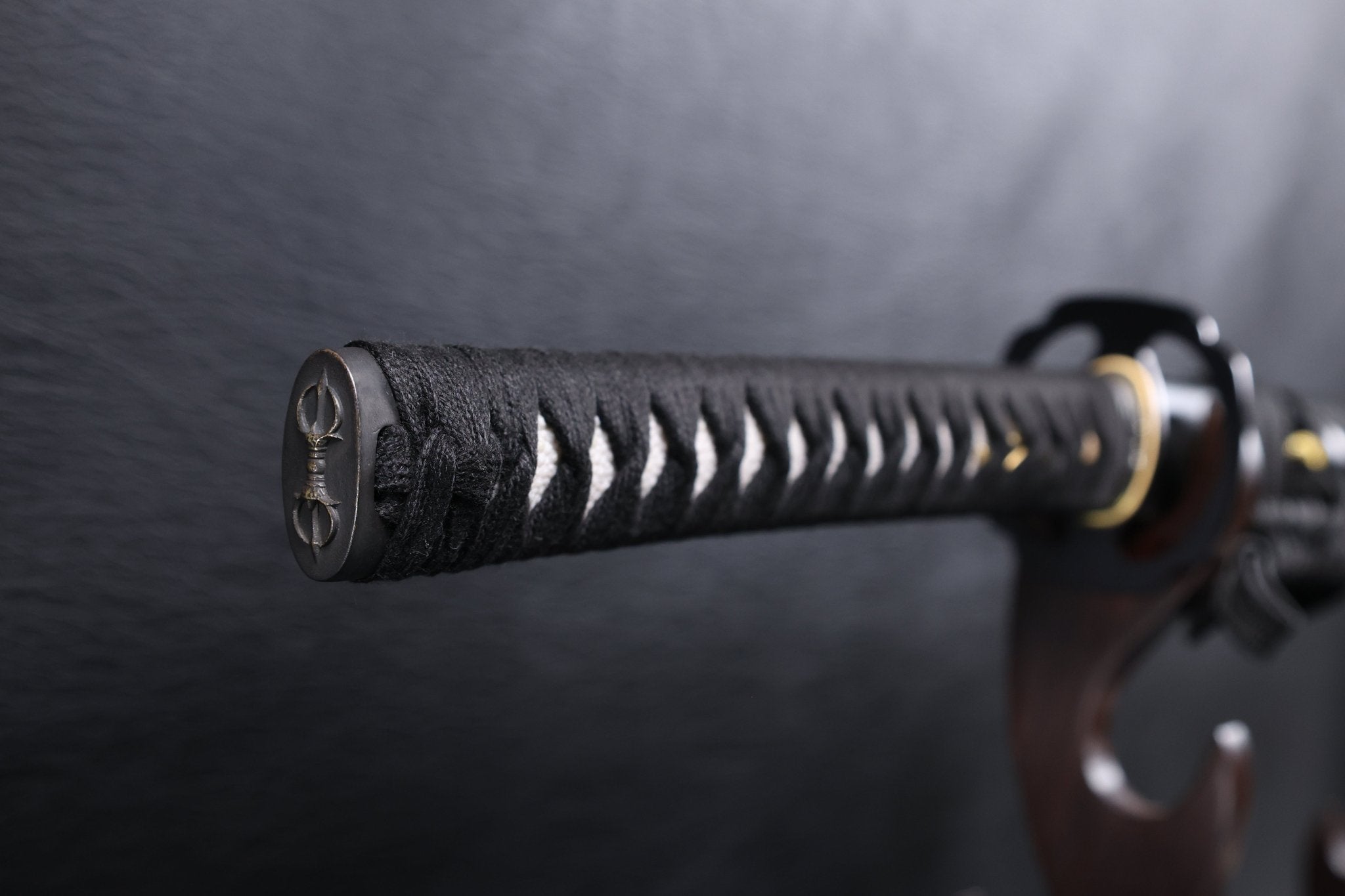 Katana Vajra Eclipse Folded Steel Clay Tempered Blade with Sanbonsugi Hamon | KSA Hua | KatanaSwordArt Katana For Sale 2026