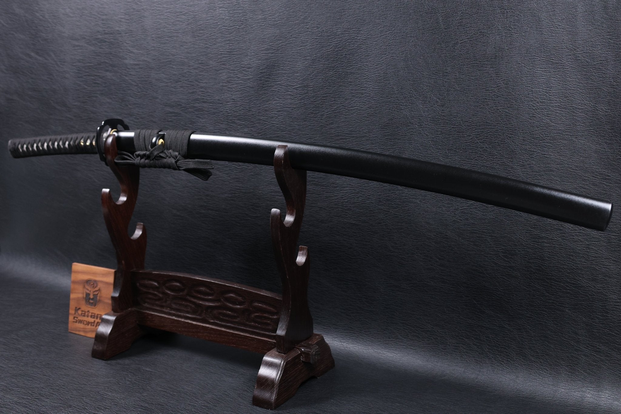 Katana Vajra Eclipse Folded Steel Clay Tempered Blade with Sanbonsugi Hamon | KSA Hua | KatanaSwordArt Katana For Sale 2026