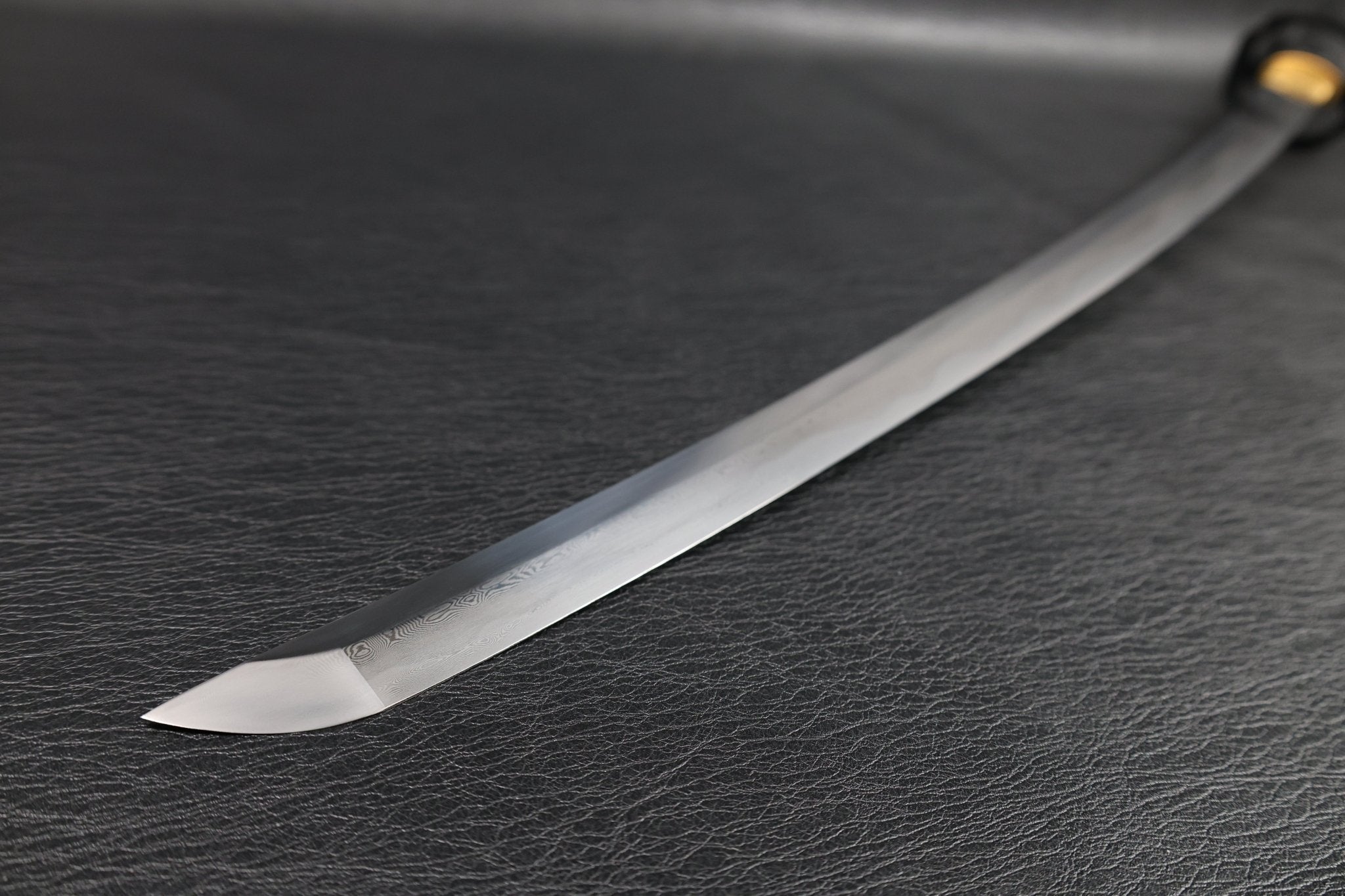 Katana Vajra Eclipse Folded Steel Clay Tempered Blade with Sanbonsugi Hamon | KSA Hua | KatanaSwordArt Katana For Sale 2026