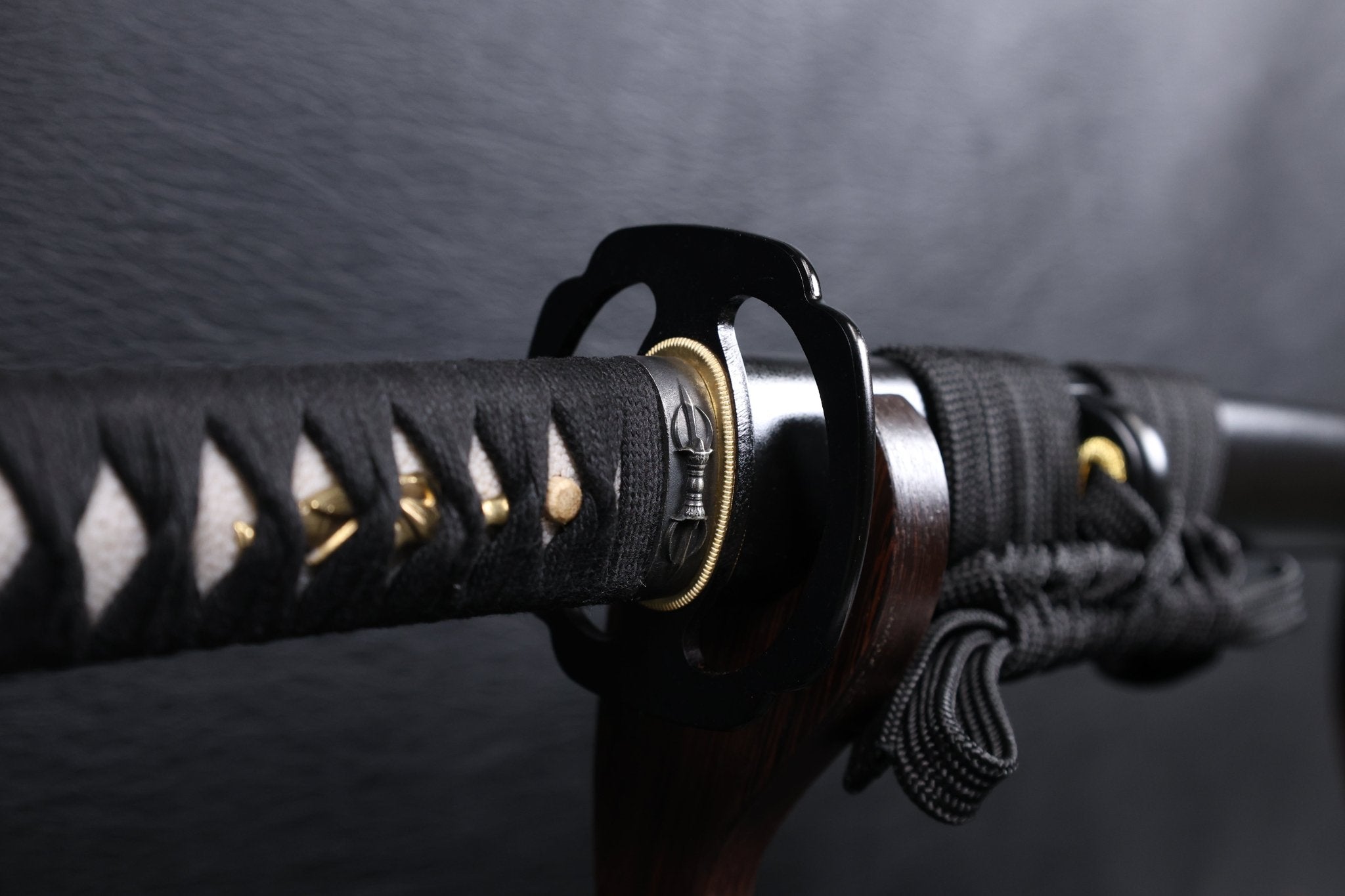 Katana Vajra Eclipse Folded Steel Clay Tempered Blade with Sanbonsugi Hamon | KSA Hua | KatanaSwordArt Katana For Sale 2026