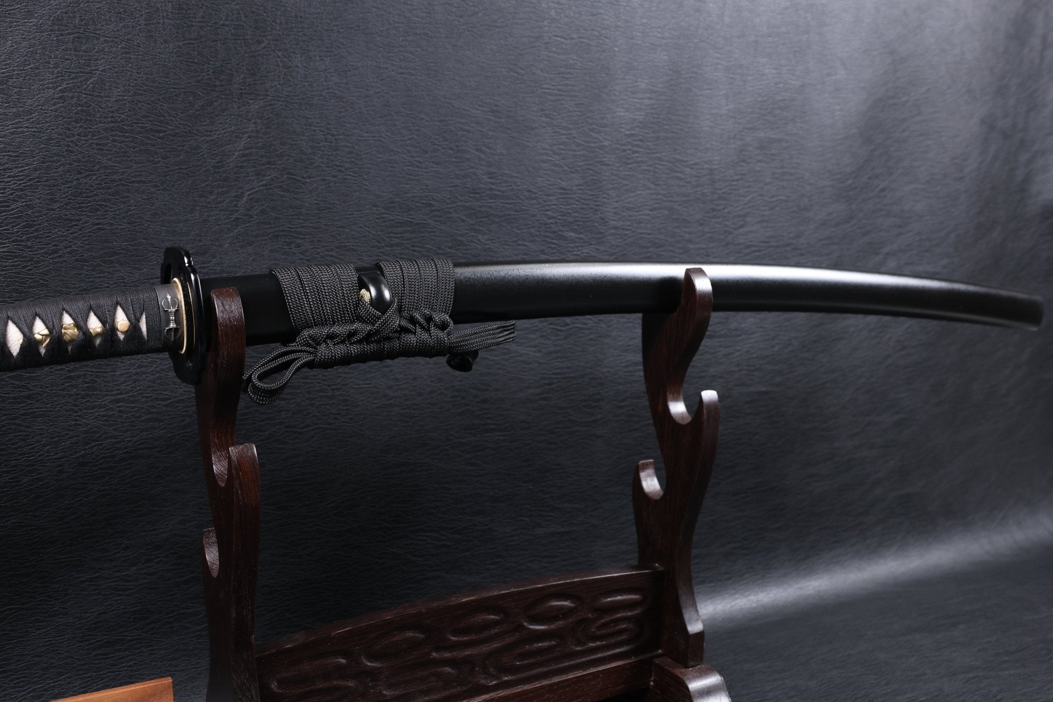 Katana Vajra Eclipse Folded Steel Clay Tempered Blade with Sanbonsugi Hamon | KSA Hua | KatanaSwordArt Katana For Sale 2026