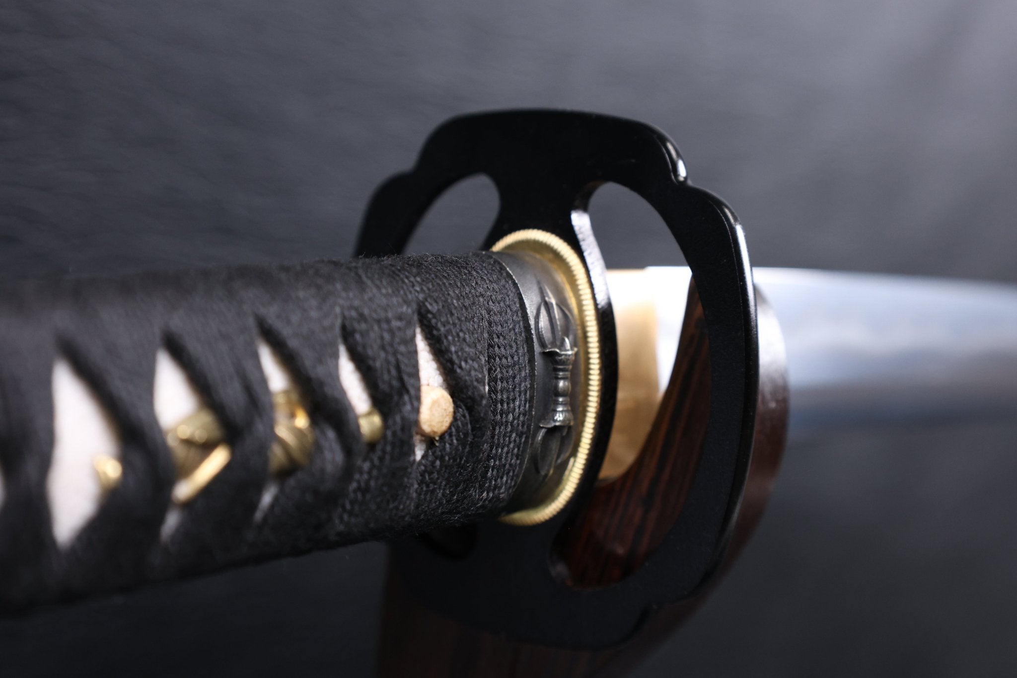 Katana Vajra Eclipse Folded Steel Clay Tempered Blade with Sanbonsugi Hamon | KSA Hua | KatanaSwordArt Katana For Sale 2026