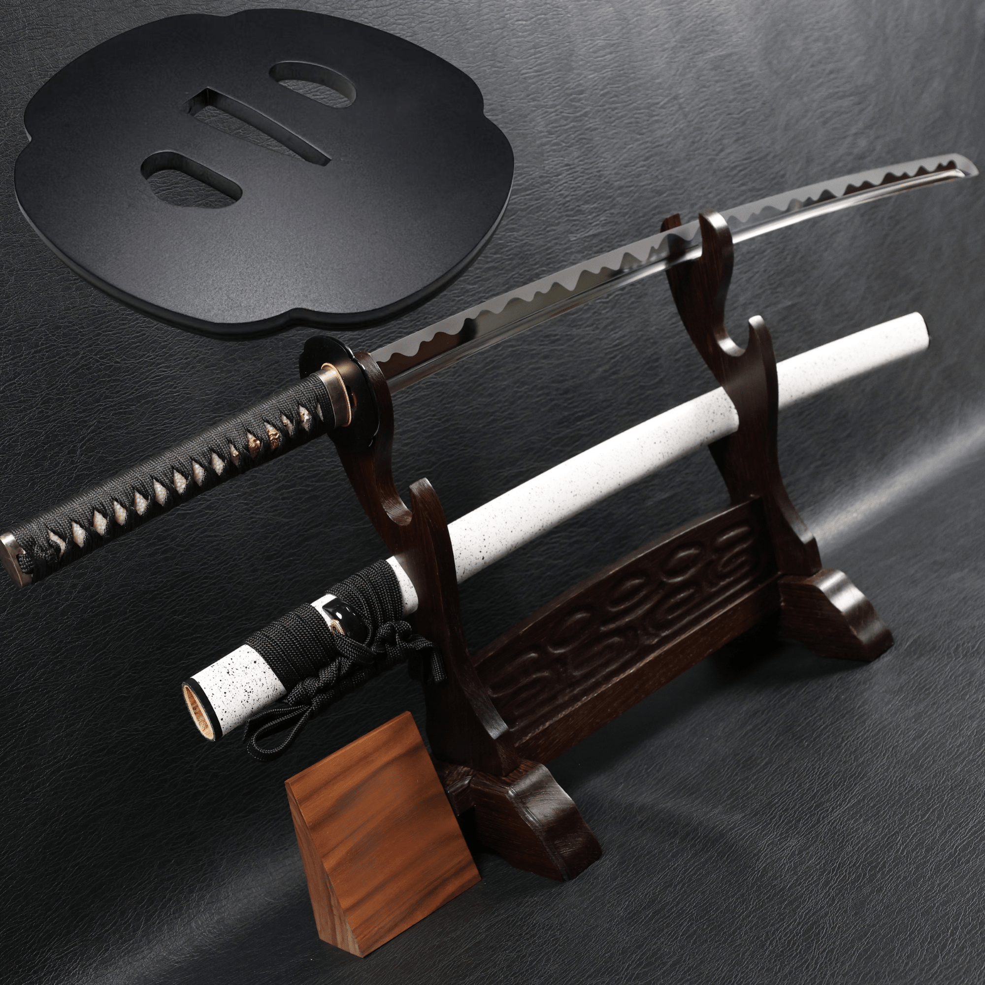 Katana WhiteRain Spring Steel with Tōran Ba Hamon | KSA Qing | KatanaSwordArt Katana For Sale 2025