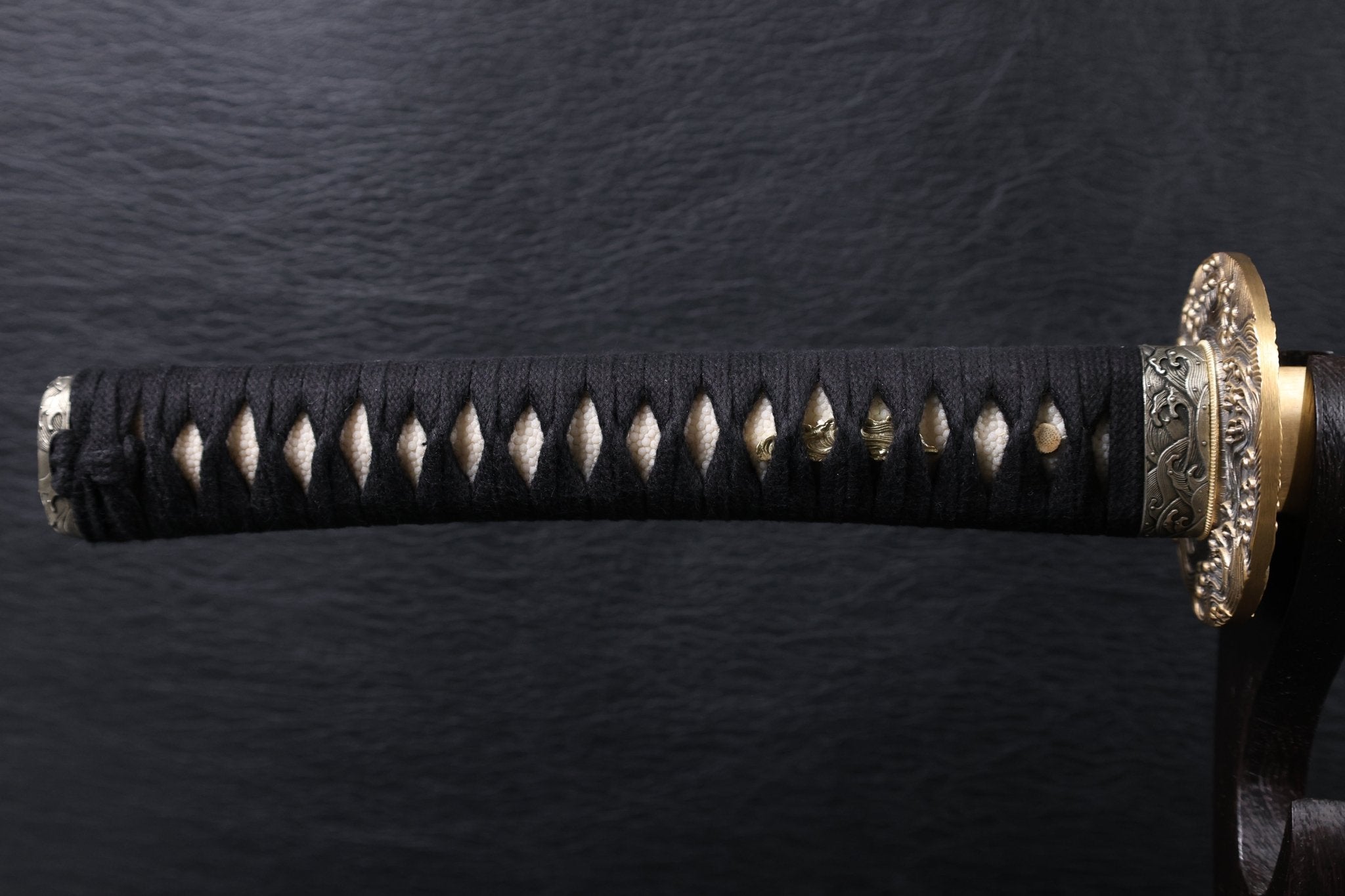 Katana Yoshihiro Folded Steel Clay Tempered Blade with Notare Wave Hamon | KSA Hua | KSA Katana For Sale 2026