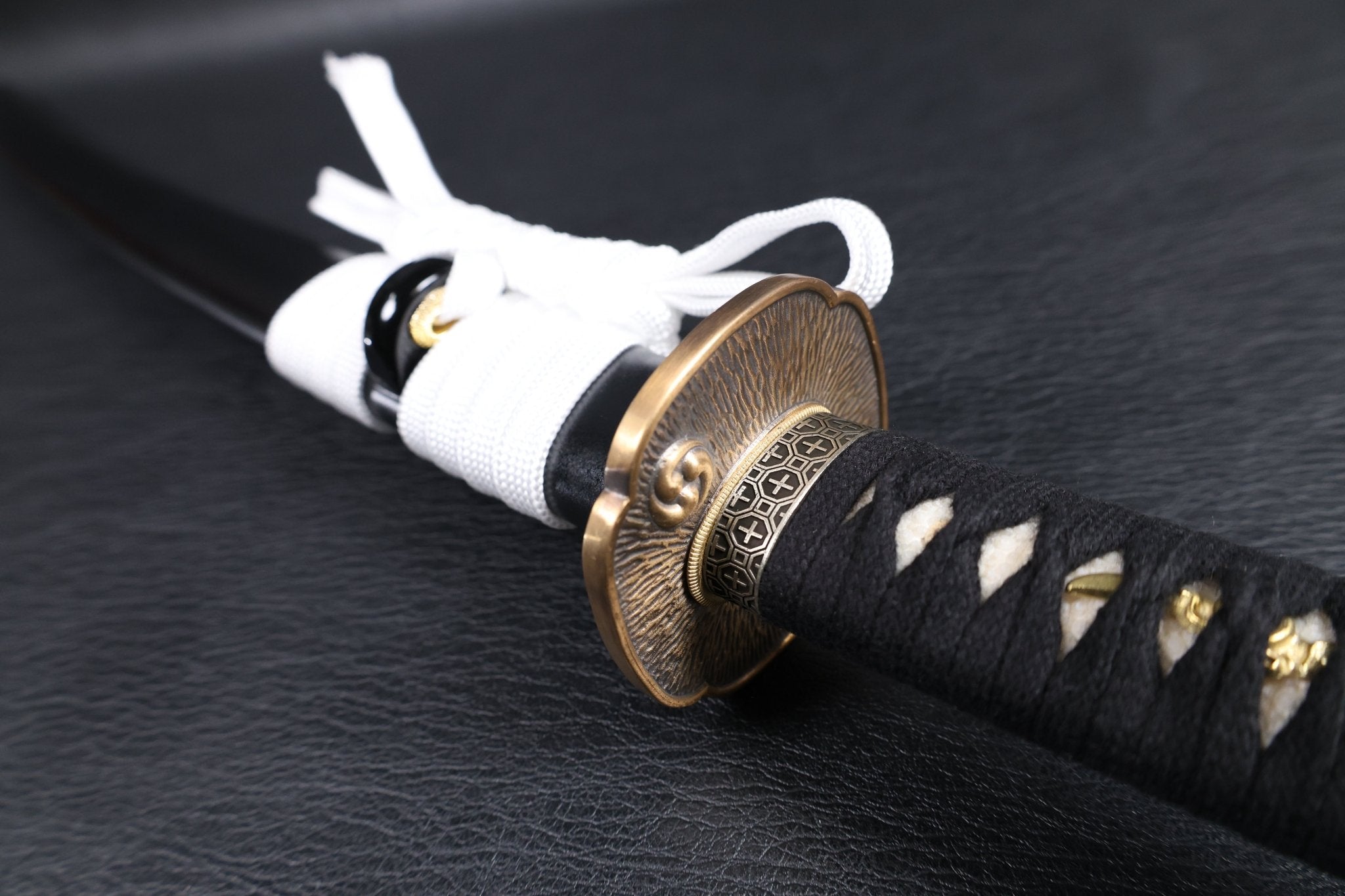 Katana Yoshikage Folded Steel Clay Tempered Blade with Sanbonsugi Hamon | KSA Jiang | KSA Katana For Sale 2026