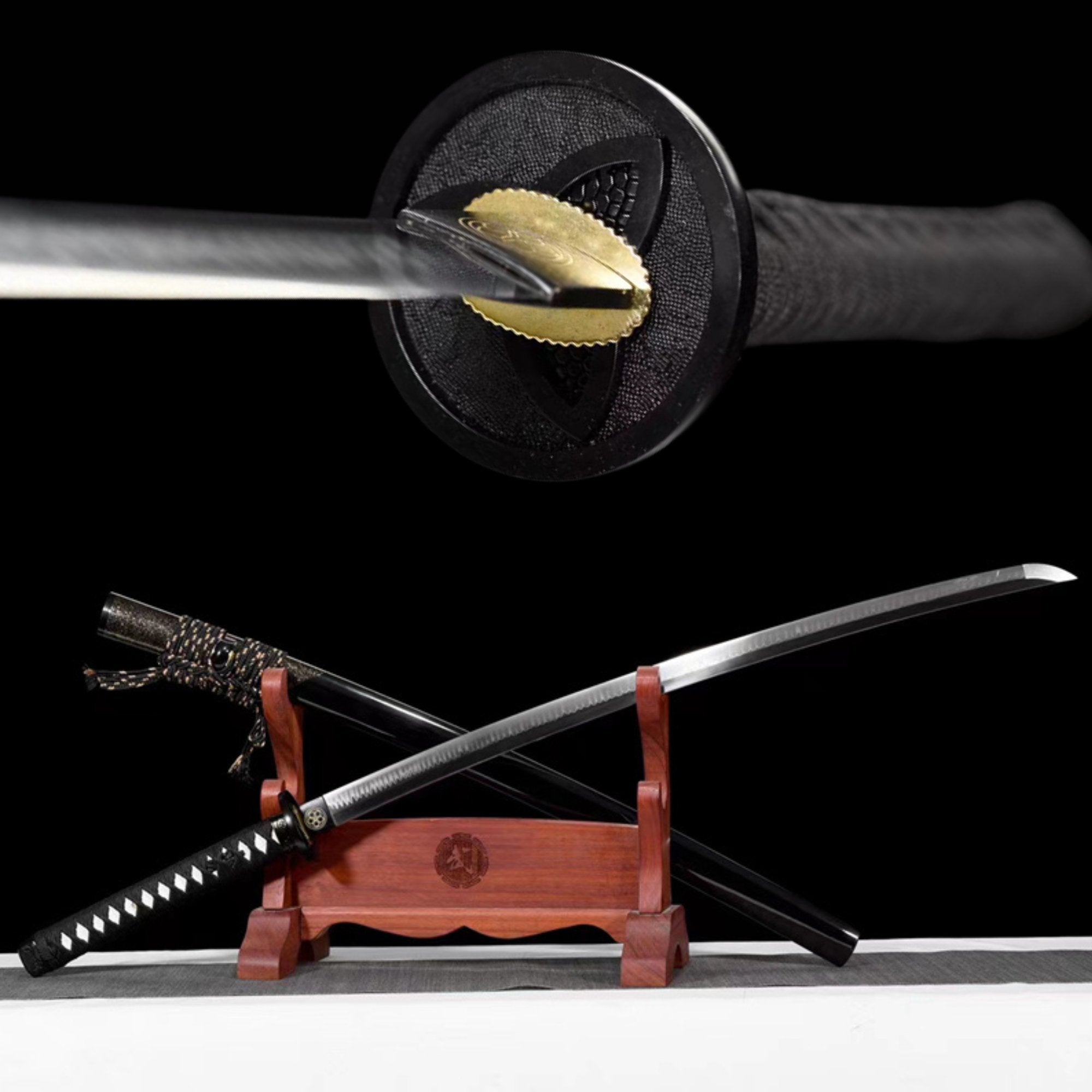Katana YouYu T10 Clay Tempered Black Saya 幽羽 | KatanaSwordArt Katana For Sale 2025