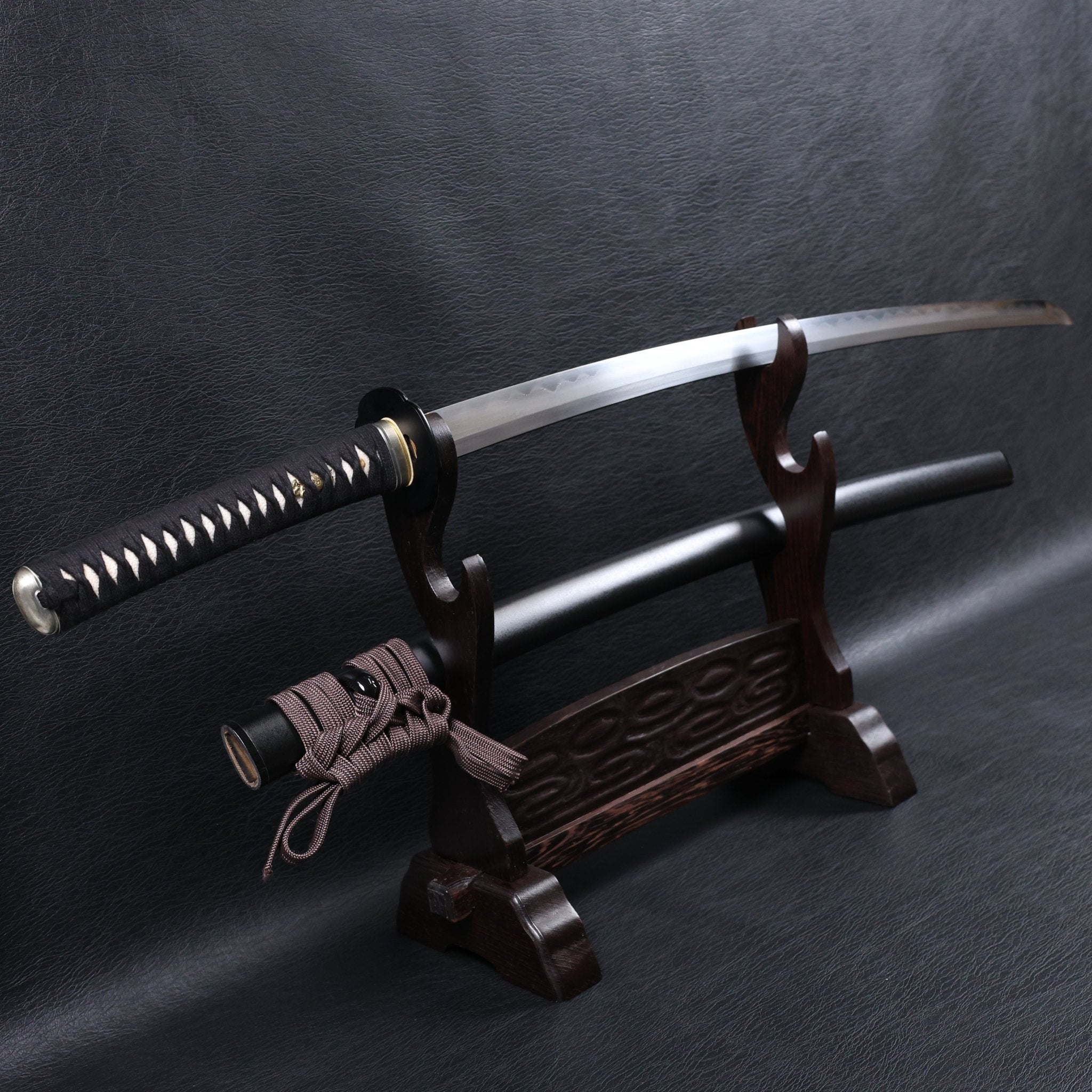 Katana Yukimura Folded Steel Clay Tempered Blade with Notare Wave Hamon | KSA Hua | KSA Katana For Sale 2026