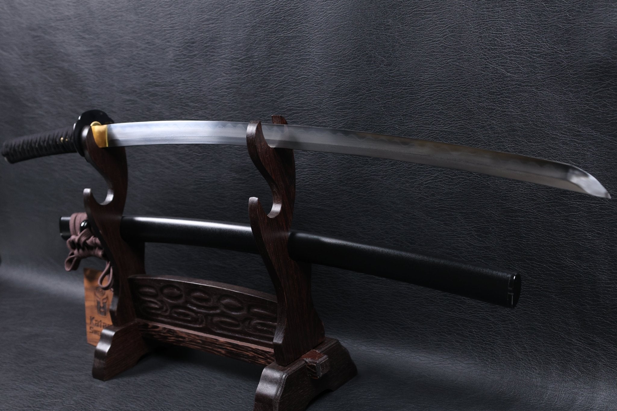 Katana Yukimura Folded Steel Clay Tempered Blade with Notare Wave Hamon | KSA Hua | KSA Katana For Sale 2026