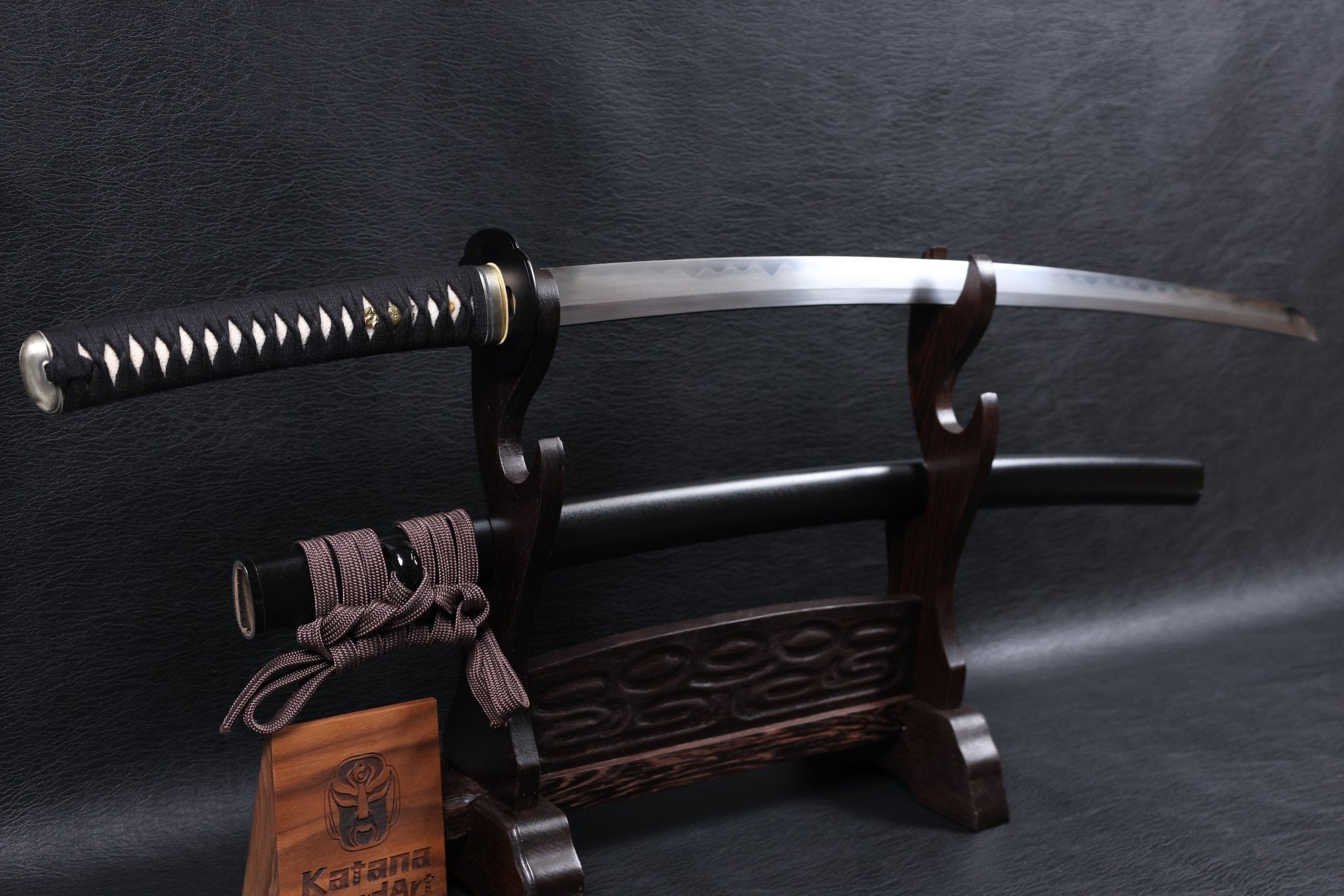 Katana Yukimura Folded Steel Clay Tempered Blade with Notare Wave Hamon | KSA Hua | KSA Katana For Sale 2026