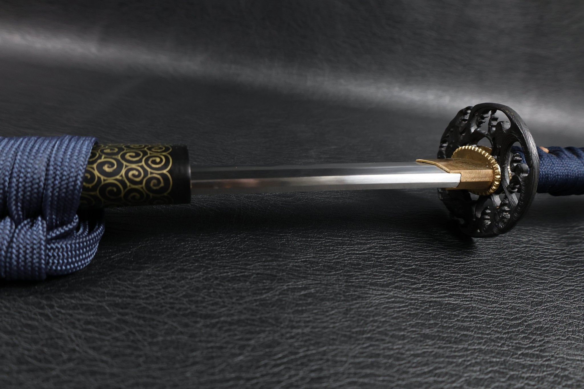 KSA Jin – Koiwave Katana Gomai Clay Tempered with Hand - Painted Plum Blossom Saya | KatanaSwordArt Katana For Sale 2025