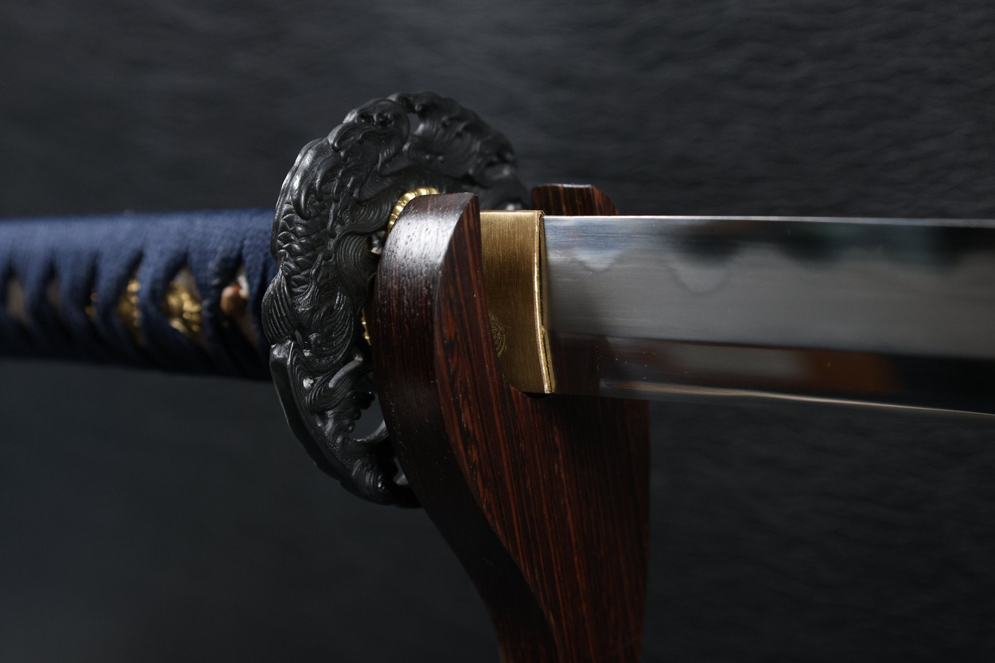 KSA Jin – Koiwave Katana Gomai Clay Tempered with Hand - Painted Plum Blossom Saya | KatanaSwordArt Katana For Sale 2025