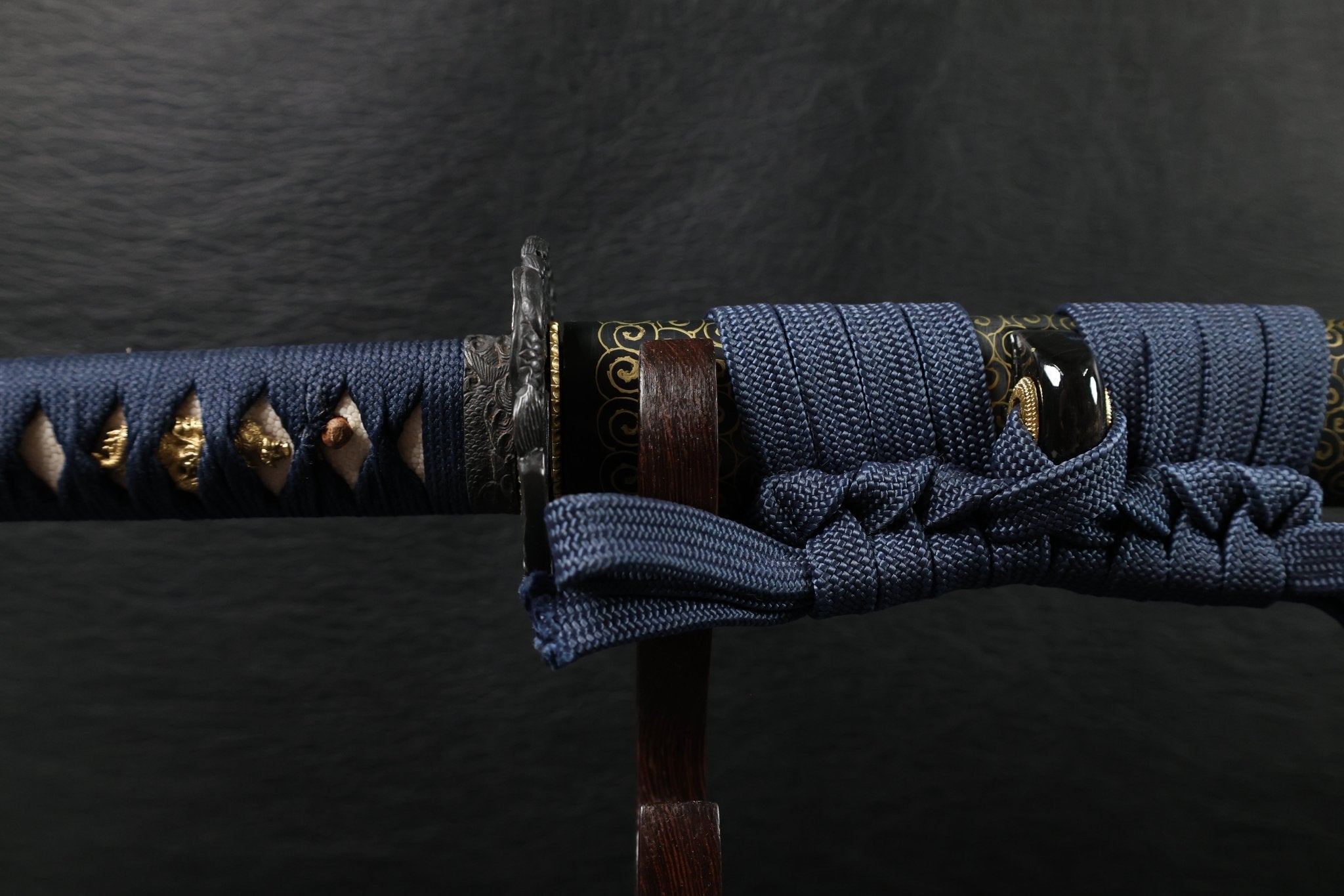 KSA Jin – Koiwave Katana Gomai Clay Tempered with Hand - Painted Plum Blossom Saya | KatanaSwordArt Katana For Sale 2025