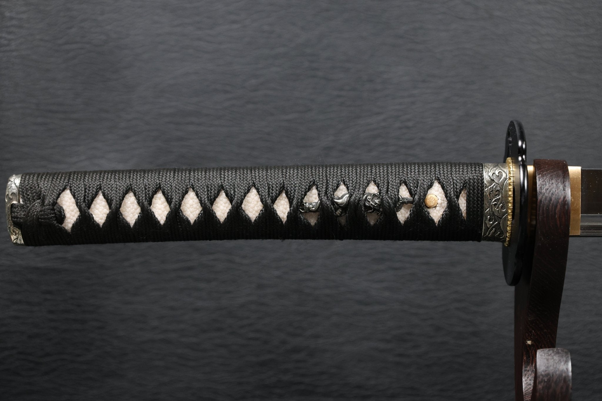 KSA Obsidianwave Katana Spring Steel with Mirror Blade | KatanaSwordArt Katana For Sale 2025