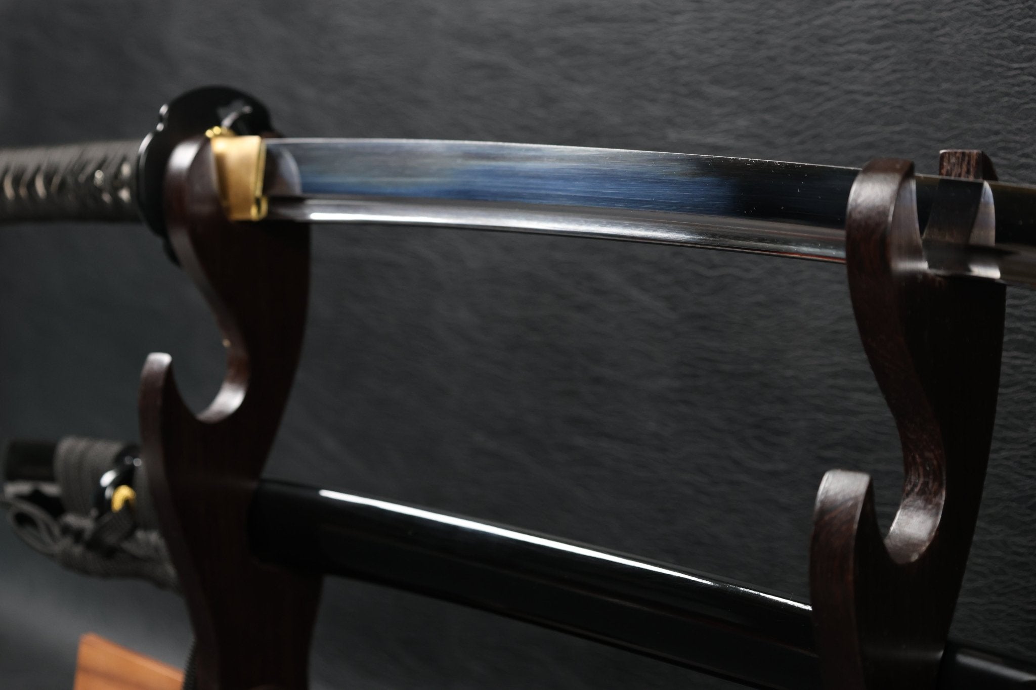 KSA Obsidianwave Katana Spring Steel with Mirror Blade | KatanaSwordArt Katana For Sale 2025