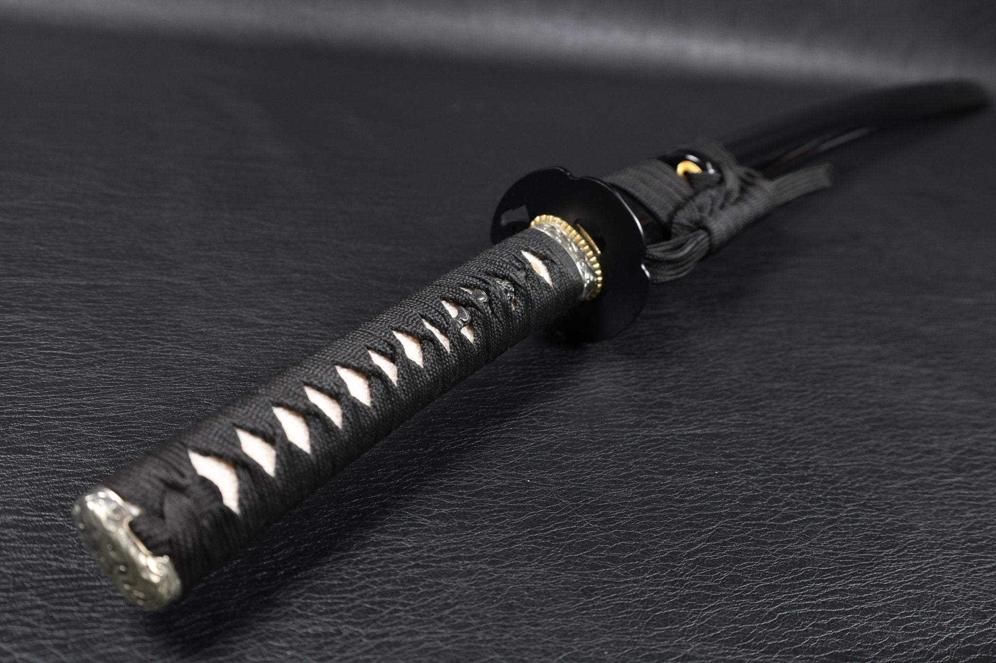 KSA Obsidianwave Katana Spring Steel with Mirror Blade | KatanaSwordArt Katana For Sale 2025