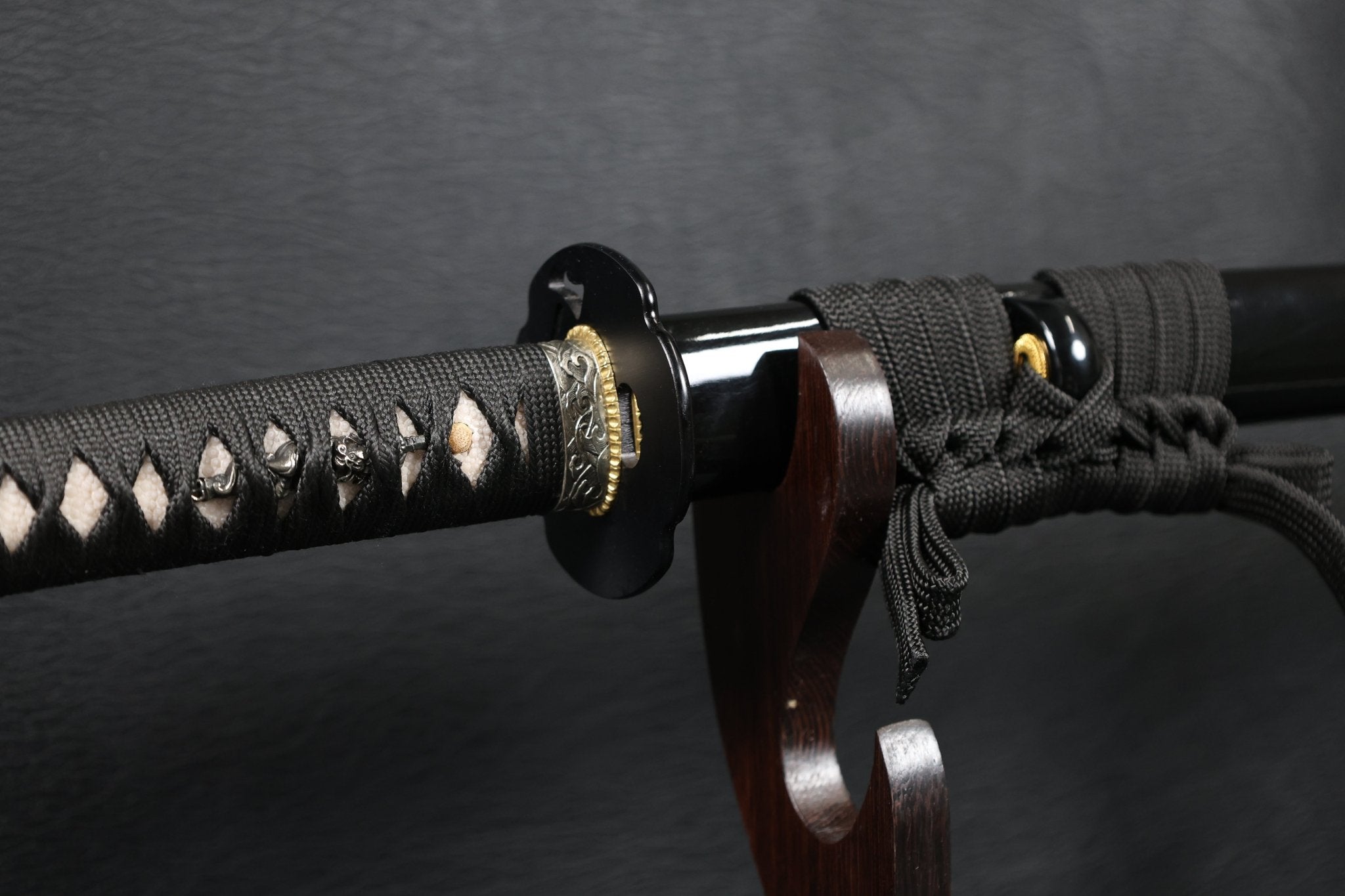 KSA Obsidianwave Katana Spring Steel with Mirror Blade | KatanaSwordArt Katana For Sale 2025