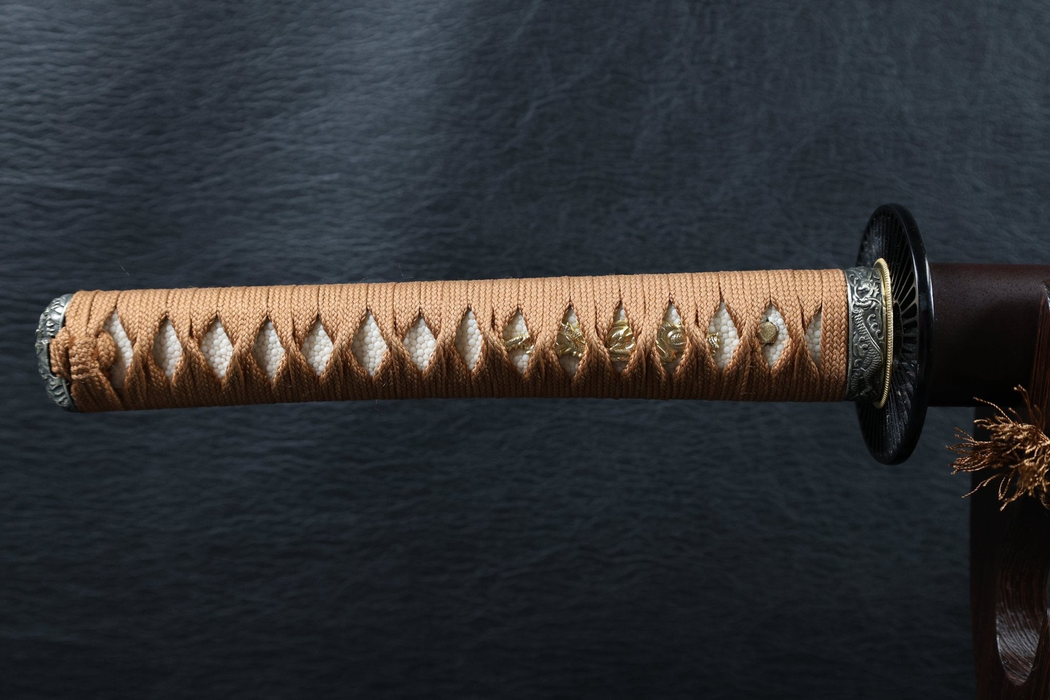 Katana EarthwaveDragon Spring Steel with Chōji Midare Hamon | KSA Qing | KSA Katana For Sale 2026