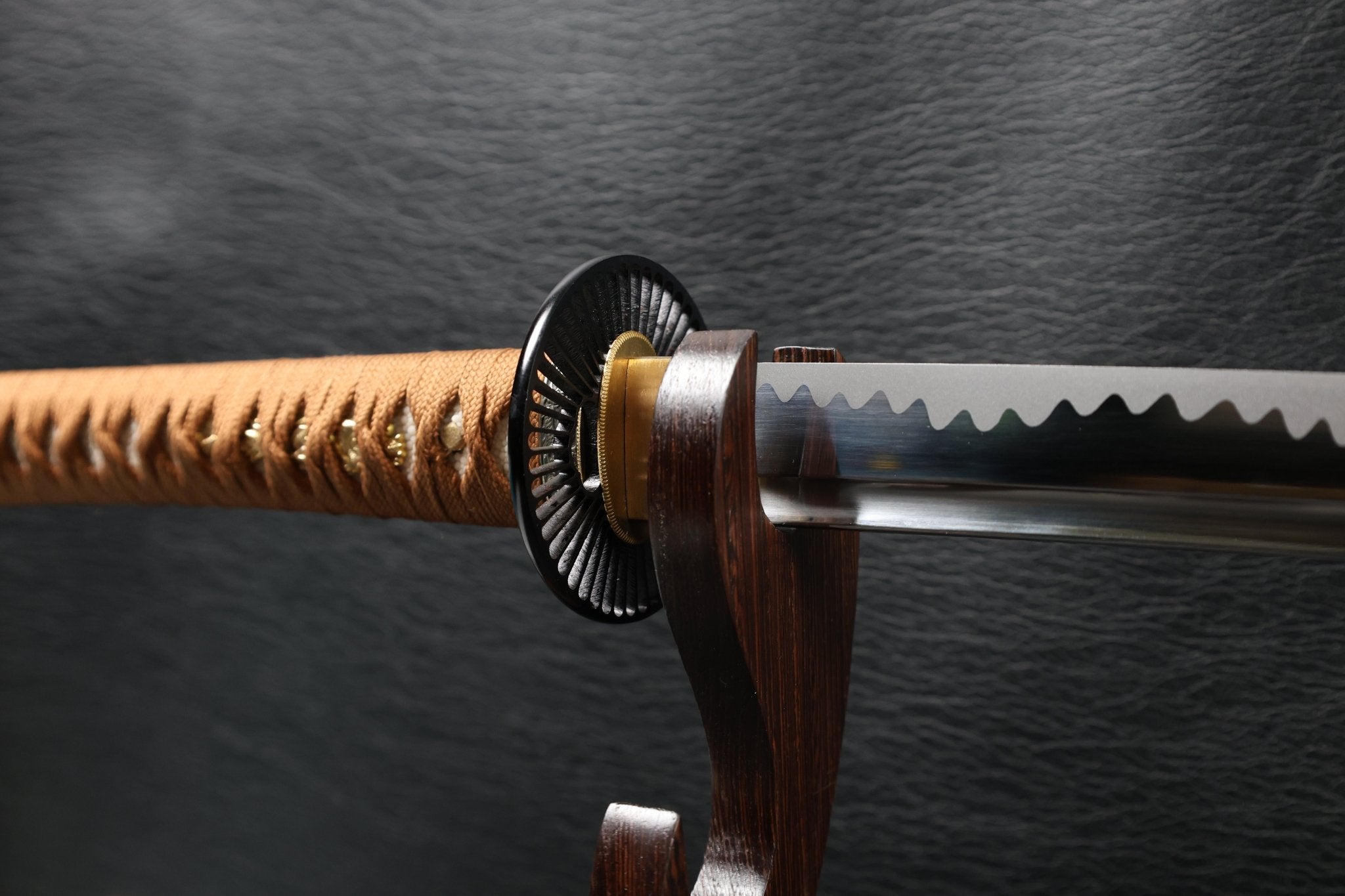 Katana EarthwaveDragon Spring Steel with Chōji Midare Hamon | KSA Qing | KSA Katana For Sale 2026