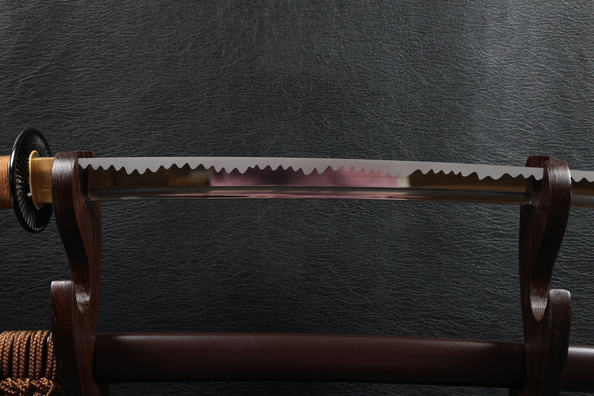 Katana EarthwaveDragon Spring Steel with Chōji Midare Hamon | KSA Qing | KSA Katana For Sale 2026