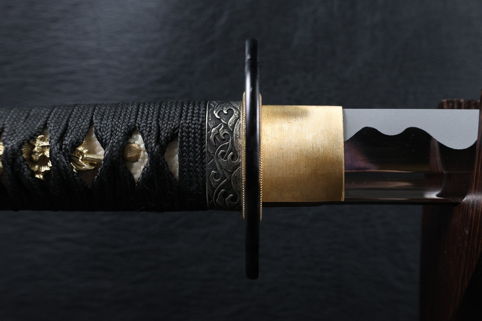 Katana Wavebreaker Spring Steel with Tōran Ba Hamon | KSA Qing | KatanaSwordArt Katana For Sale 2026