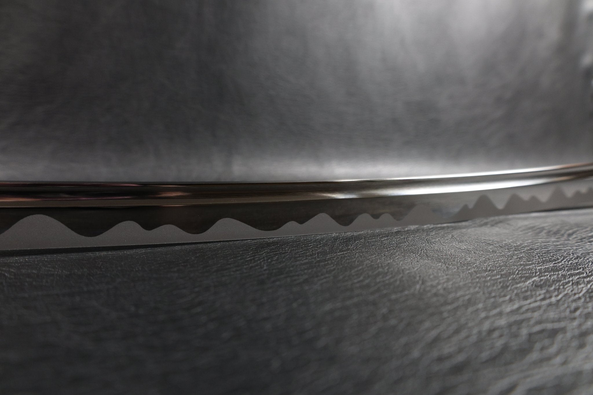 Katana Wavebreaker Spring Steel with Tōran Ba Hamon | KSA Qing | KatanaSwordArt Katana For Sale 2026