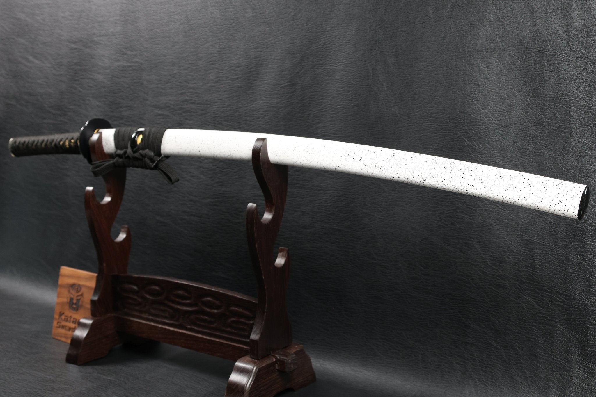 KSA Qing – WhiteRain Katana Spring Steel with Tōran Ba Hamon | KatanaSwordArt Katana For Sale 2025