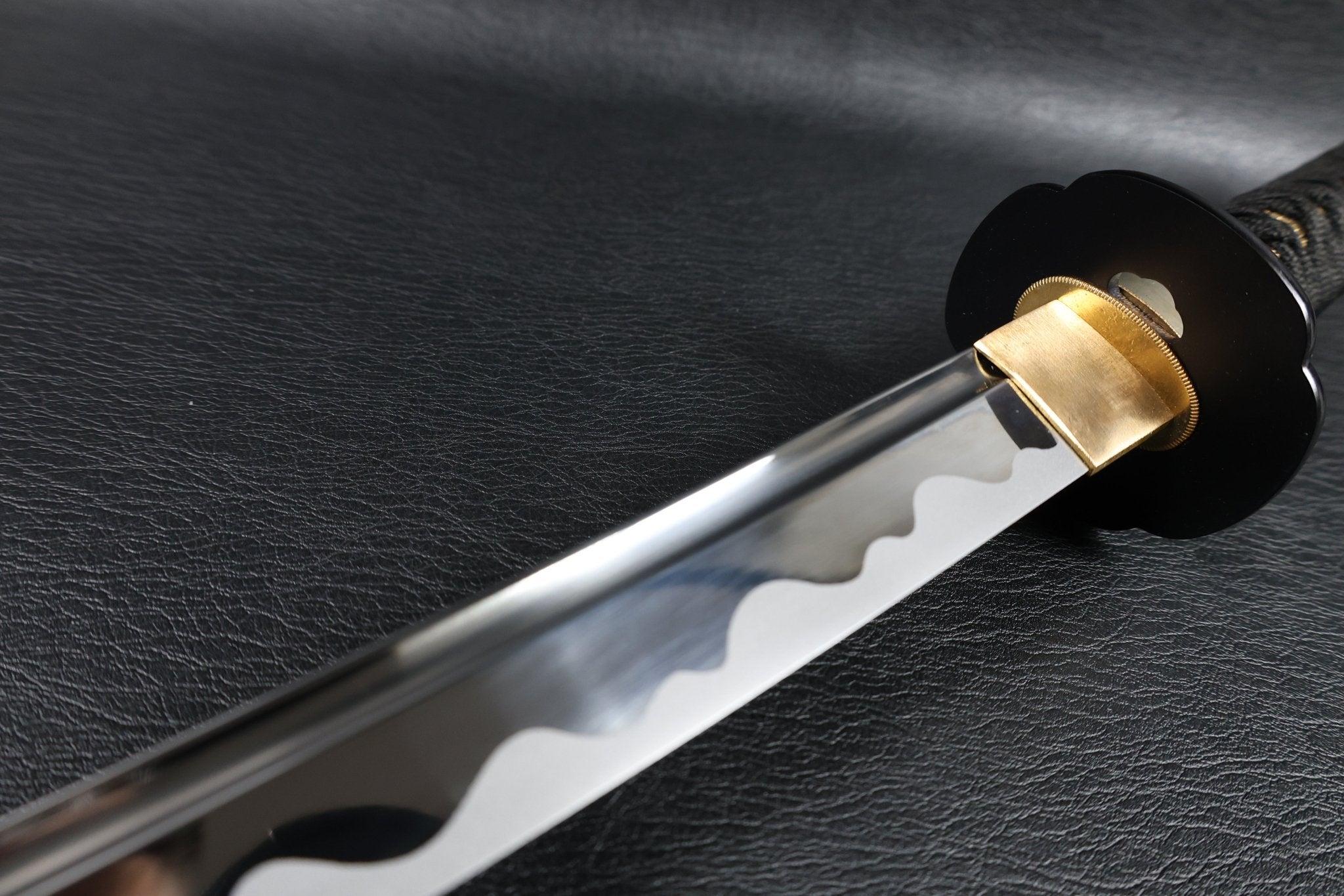 KSA Qing – WhiteRain Katana Spring Steel with Tōran Ba Hamon | KatanaSwordArt Katana For Sale 2025