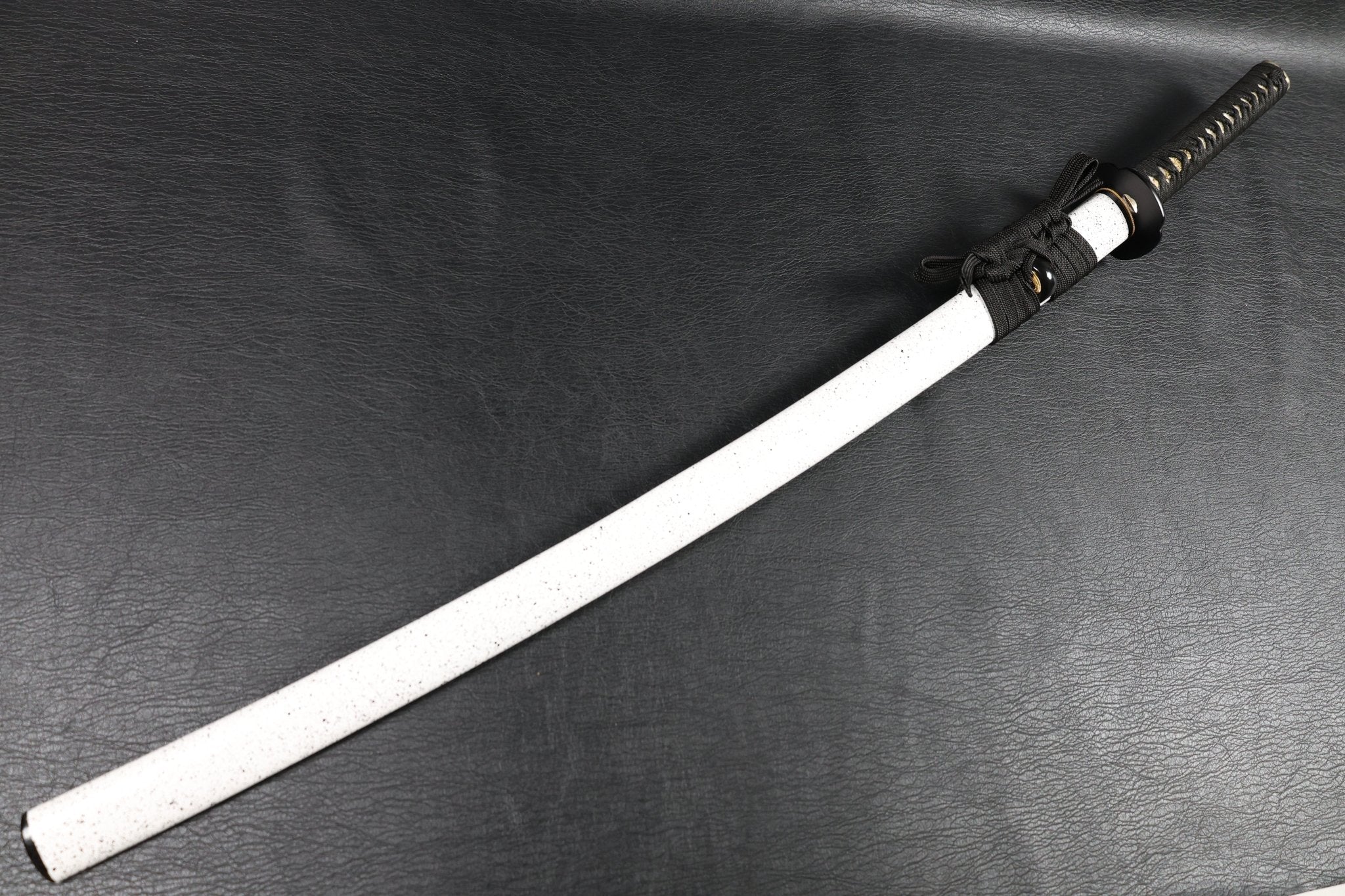 KSA Qing – WhiteRain Katana Spring Steel with Tōran Ba Hamon | KatanaSwordArt Katana For Sale 2025