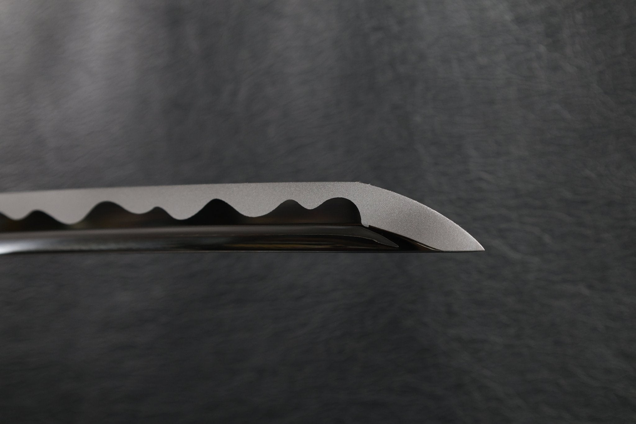 KSA Qing – WhiteRain Katana Spring Steel with Tōran Ba Hamon | KatanaSwordArt Katana For Sale 2025