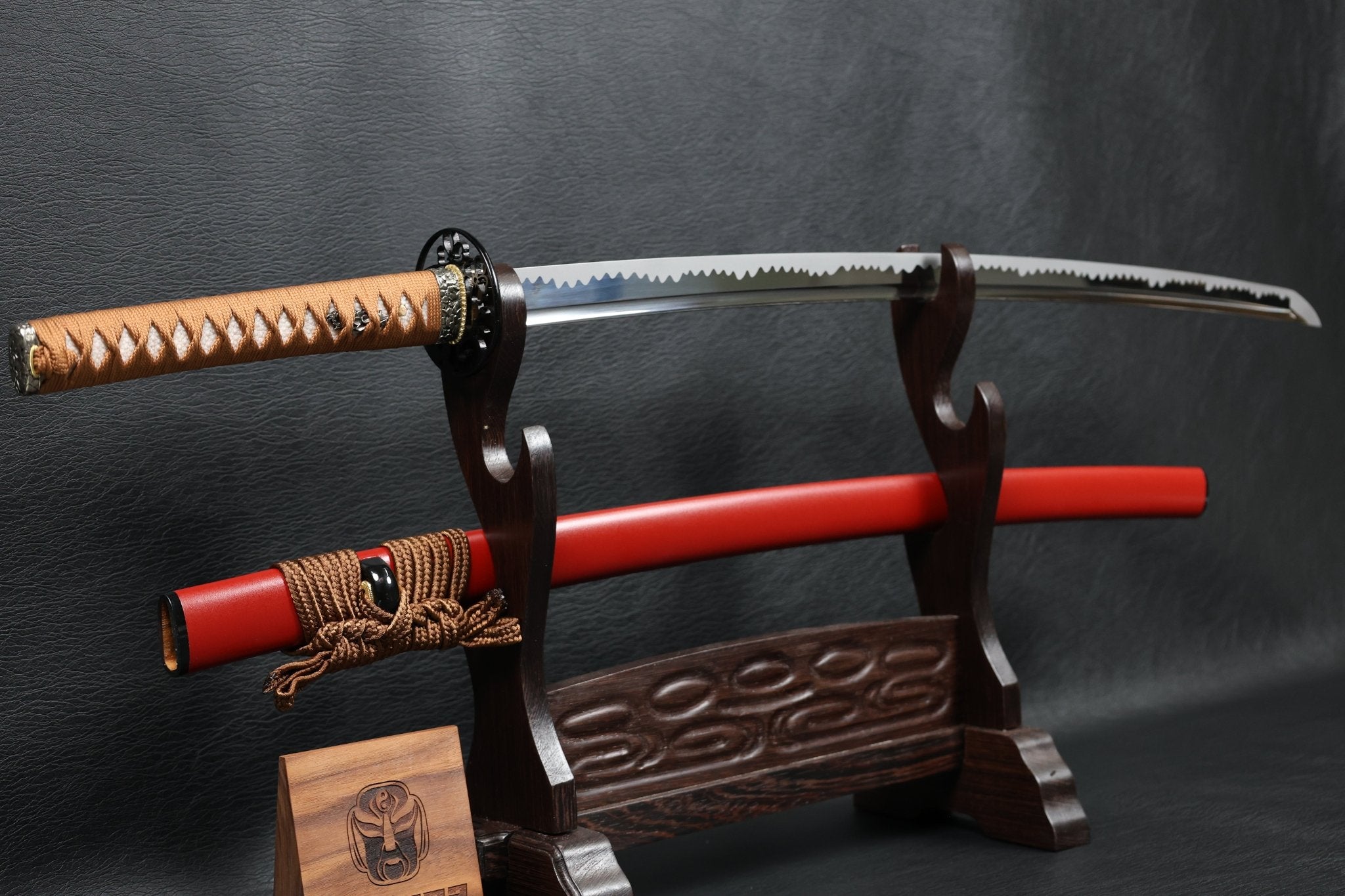 KSA Sakuraflame Katana Spring Steel with Chōji Midare Hamon | KatanaSwordArt Katana For Sale 2025