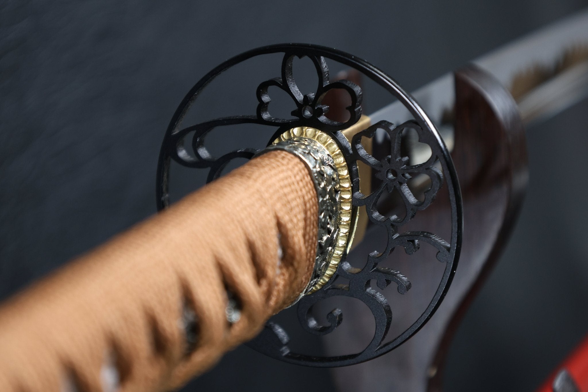 KSA Sakuraflame Katana Spring Steel with Chōji Midare Hamon | KatanaSwordArt Katana For Sale 2025