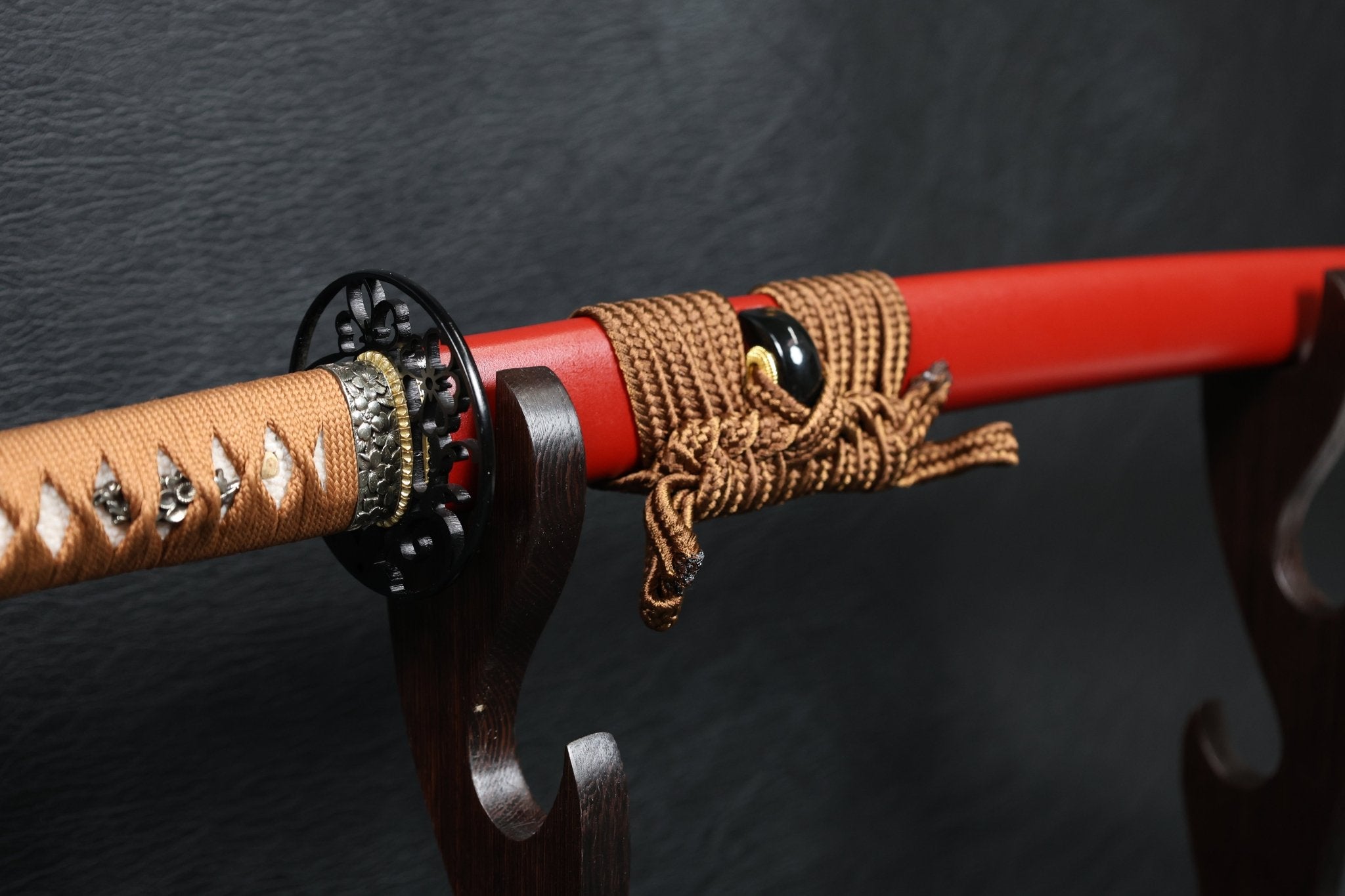 KSA Sakuraflame Katana Spring Steel with Chōji Midare Hamon | KatanaSwordArt Katana For Sale 2025