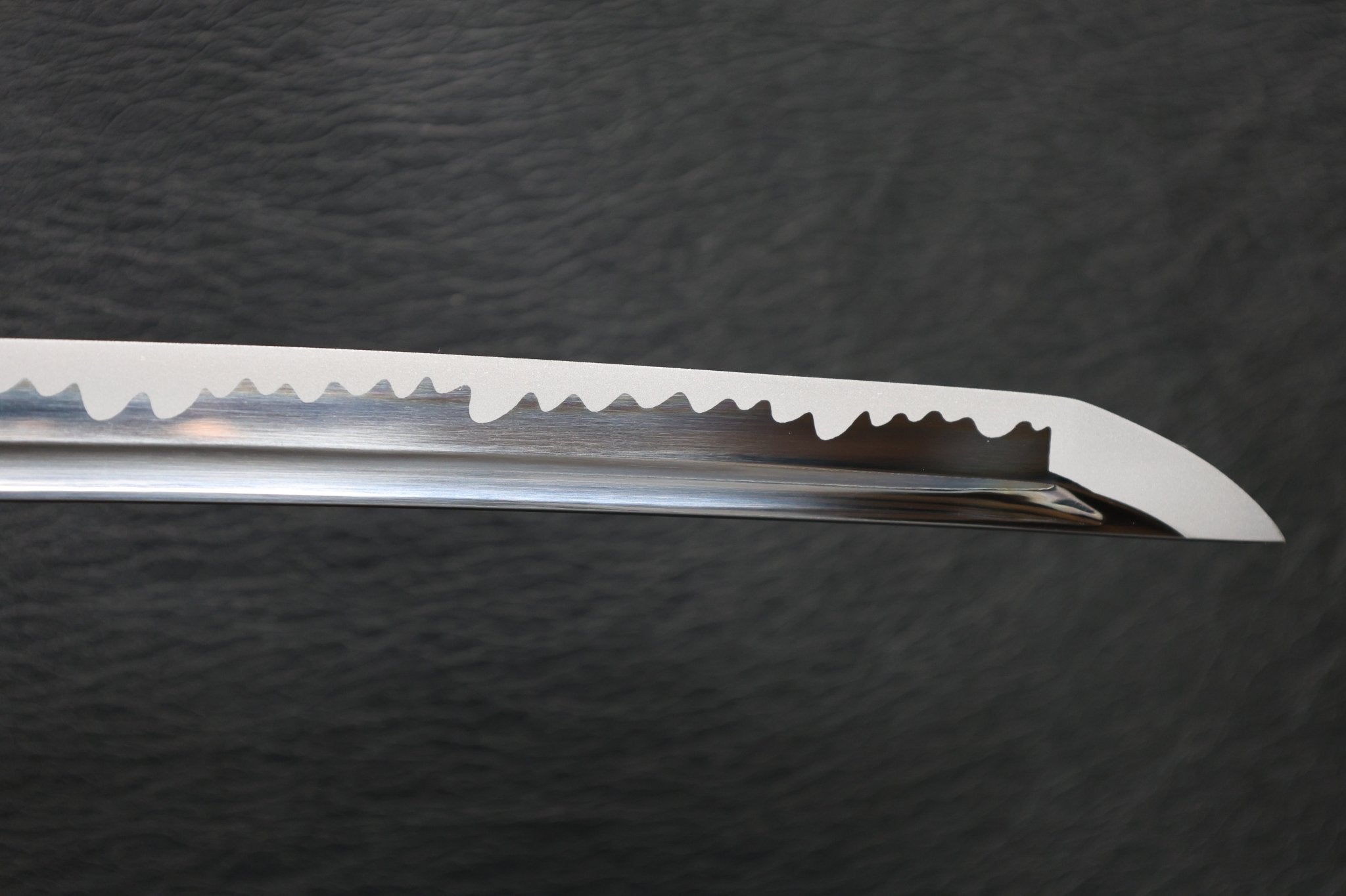 KSA Sakuraflame Katana Spring Steel with Chōji Midare Hamon | KatanaSwordArt Katana For Sale 2025