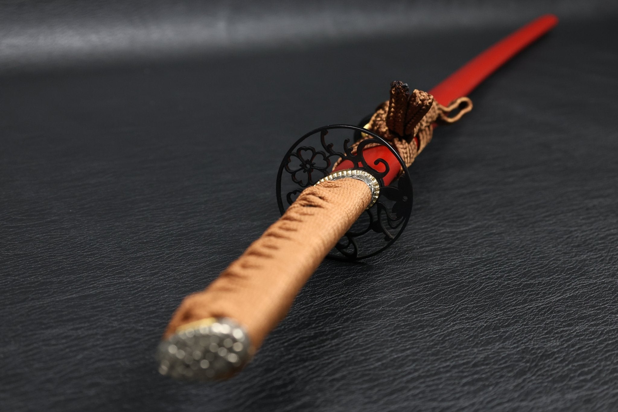 KSA Sakuraflame Katana Spring Steel with Chōji Midare Hamon | KatanaSwordArt Katana For Sale 2025